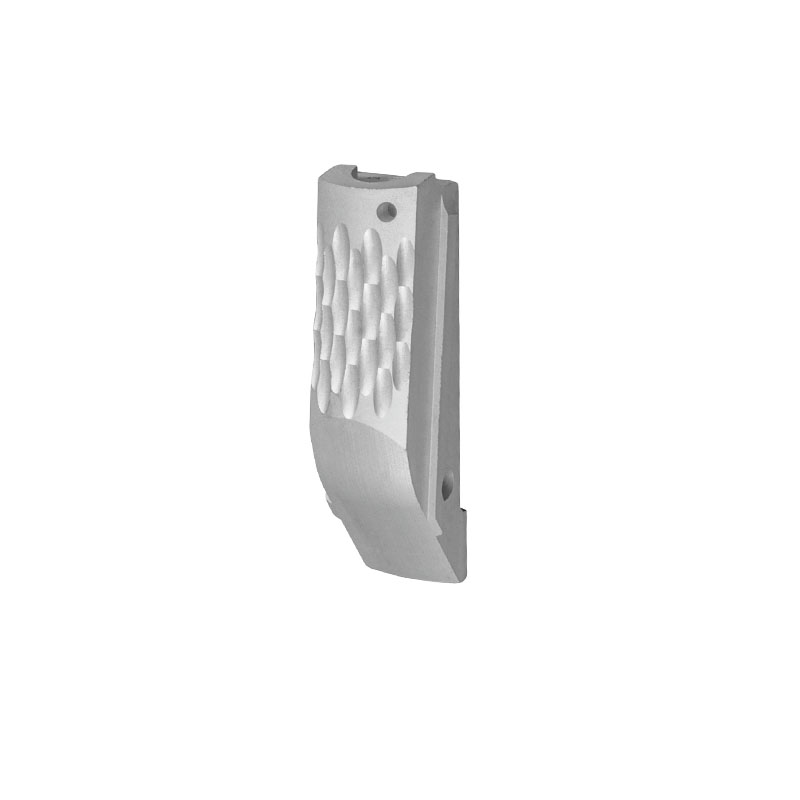 1911 Alloy  Mainspring Housing - Carry Cut, Chainlink, Silver – Fusion Firearms