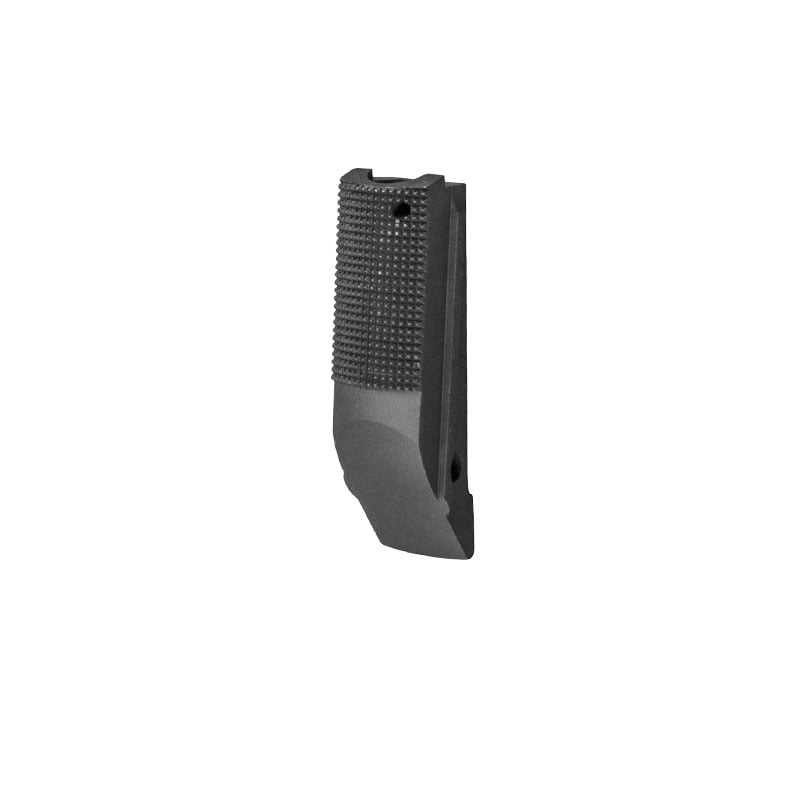 1911 Alloy Mainspring Housing - Carry Cut, Checkered, Black – Fusion Firearms