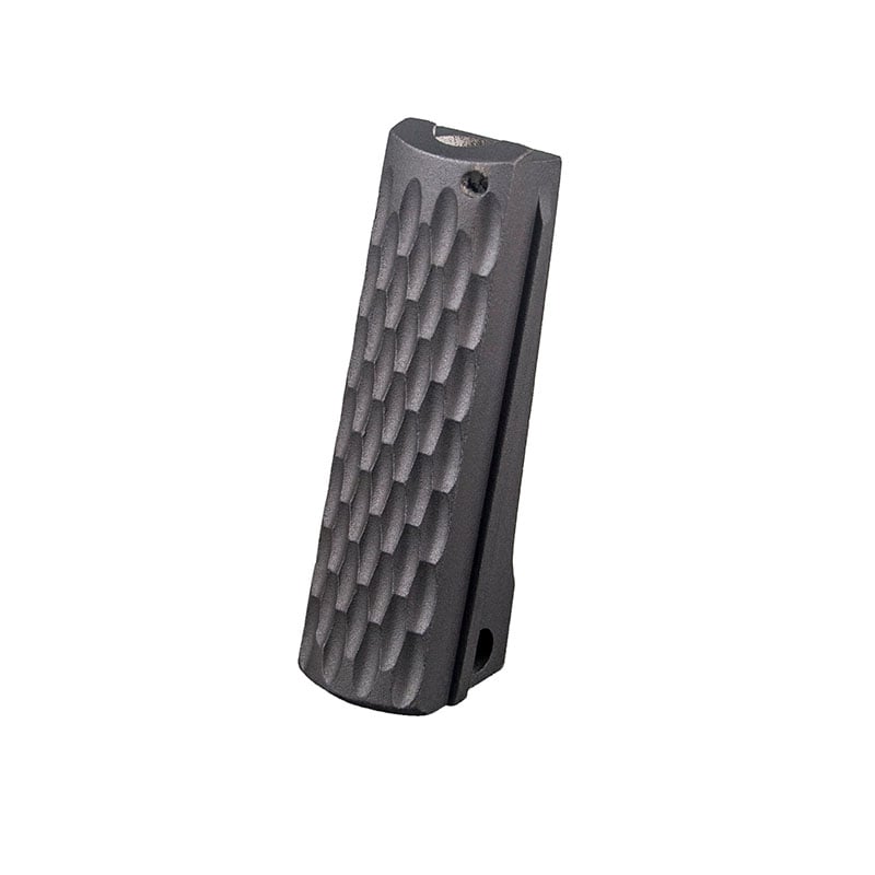 1911 Alloy Mainspring Housing - Government, Chainlink, Black – Fusion Firearms