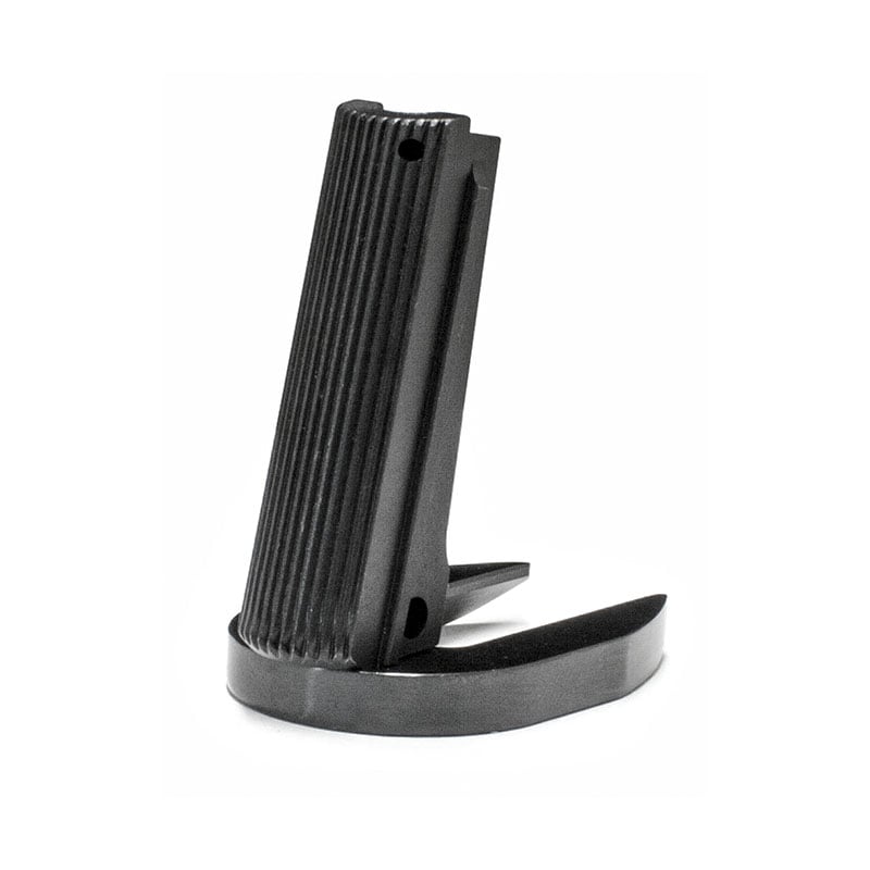 1911 Alloy Mainspring Housing + Mag-Well - Government, Serrated, Black – Fusion Firearms