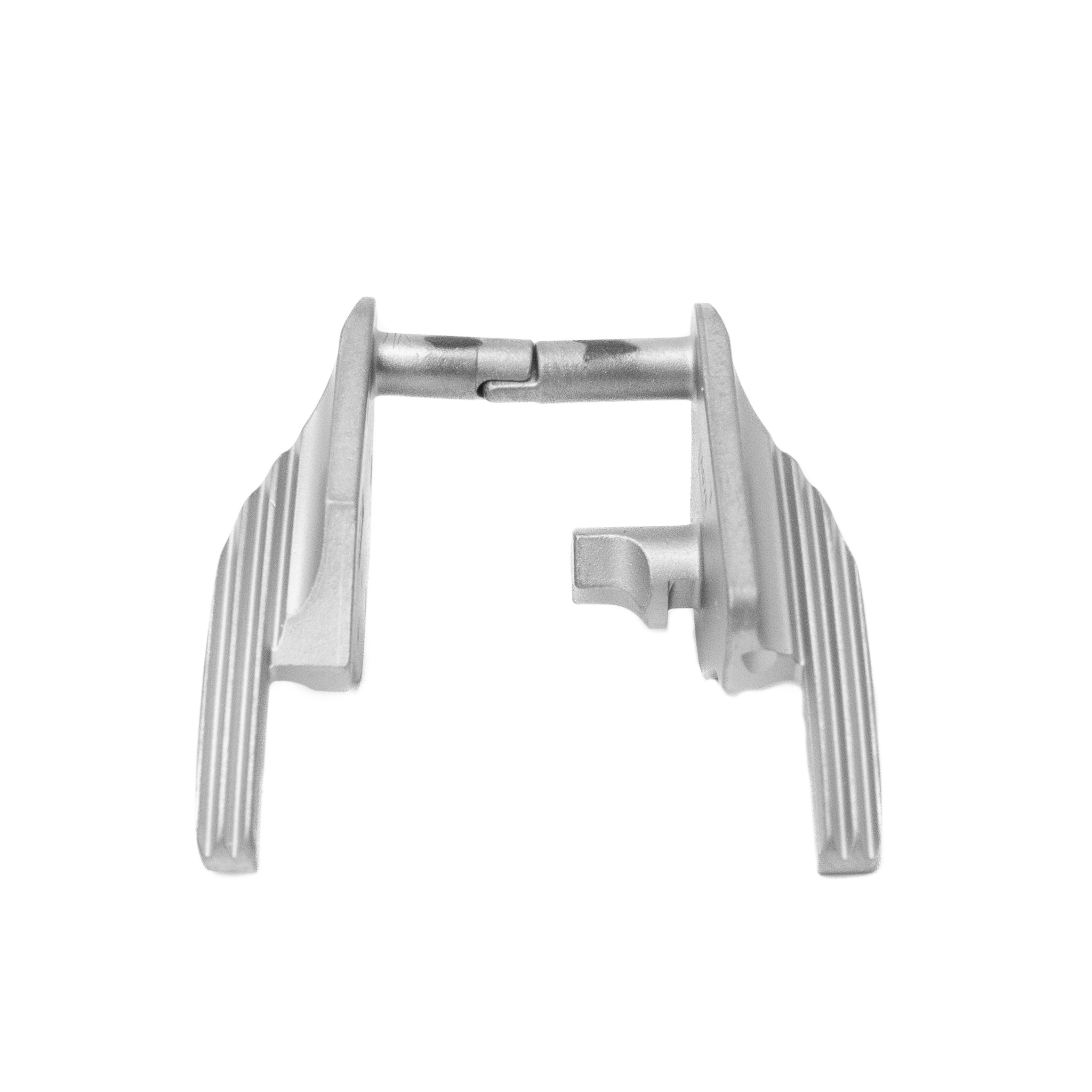 1911 Ambi Thumb Safety with Locking Sear Pin - Premium Chrome DLC Finish – Fusion Firearms — image 2