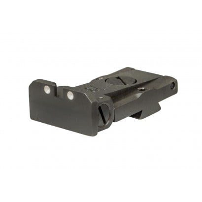 1911 - Bomar Rear Adjustable Sight - White Dot – Fusion Firearms