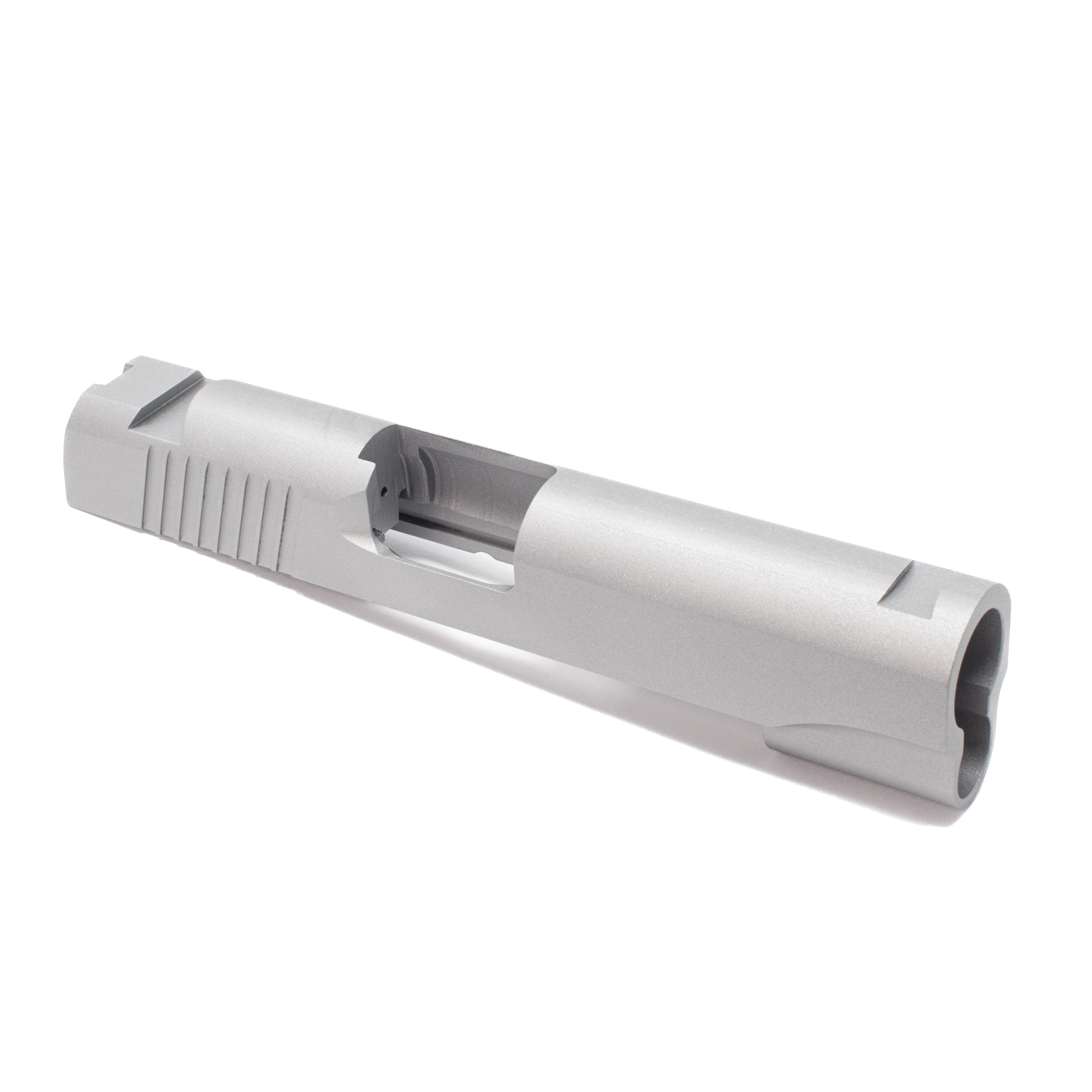 1911 Commander Slide - Thick Rear/ STD Sight Cuts/ Swept Cut (45 ACP & 9MM) – Fusion Firearms