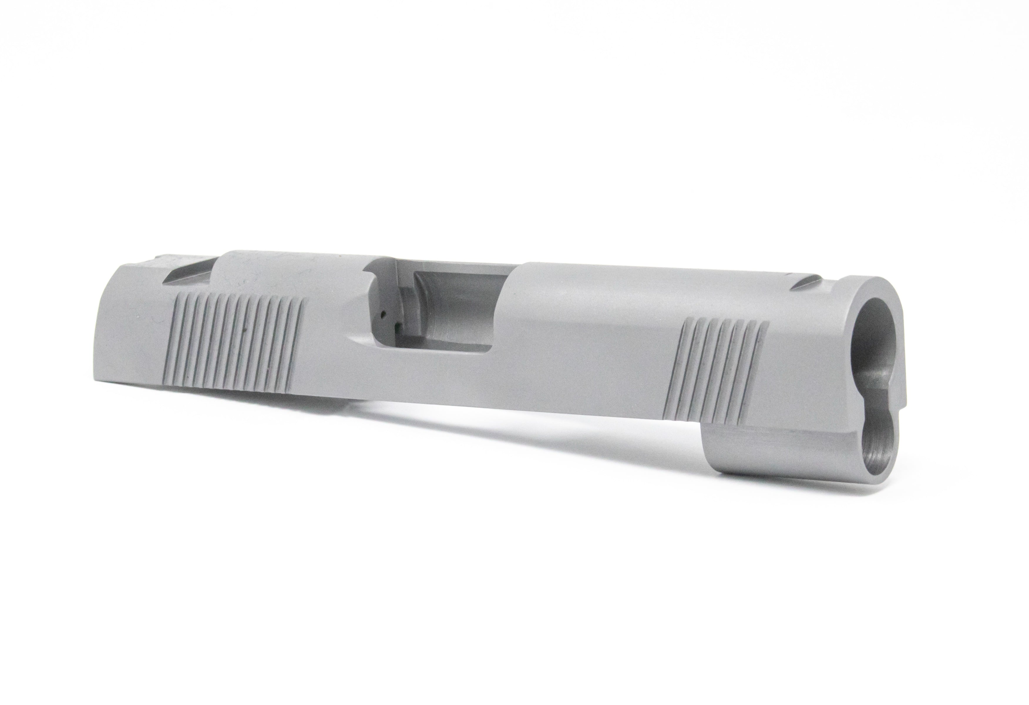 1911 Commander Slide - Bar-Stock, 45acp, Front / Rear Serrations – Fusion Firearms