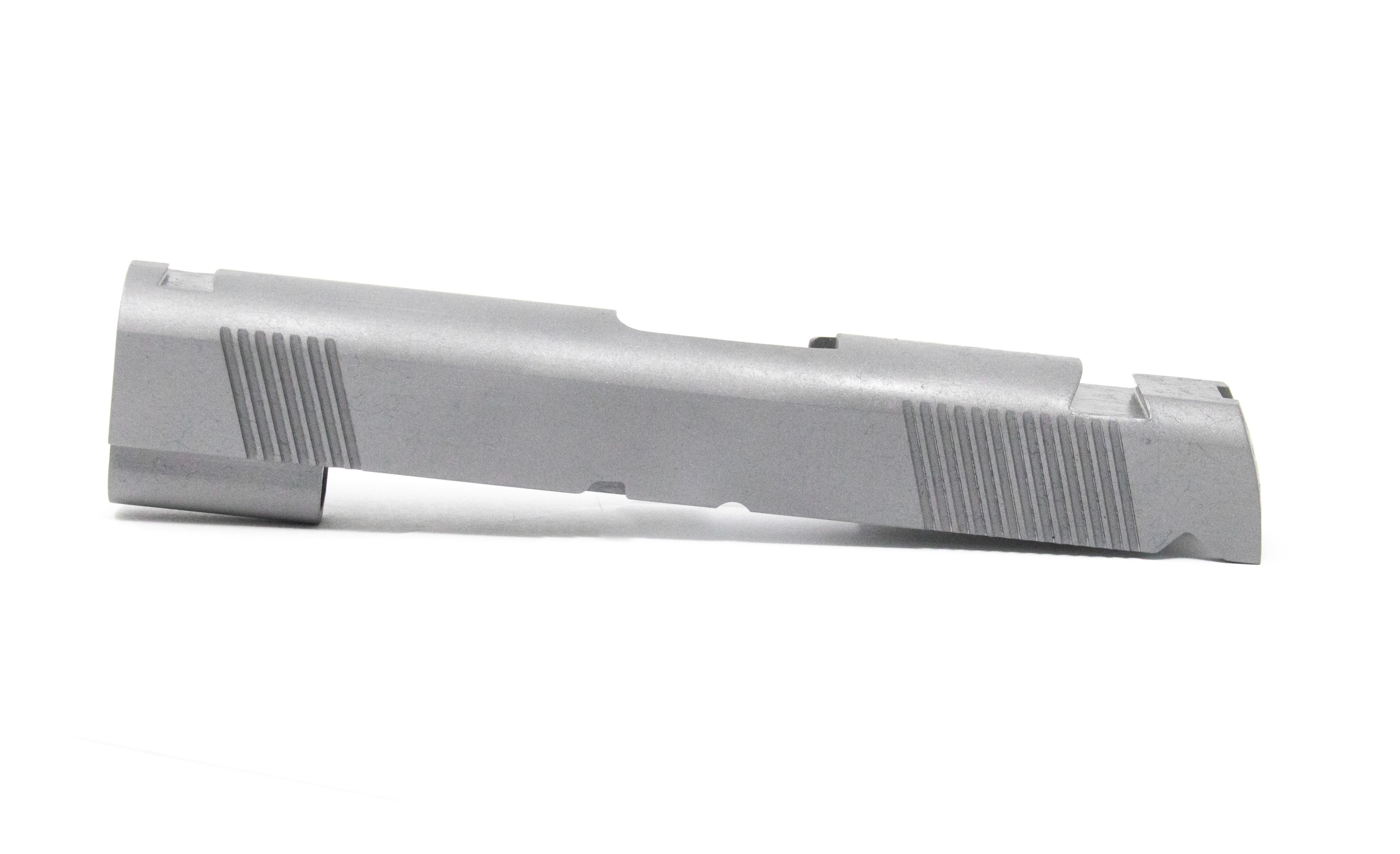 1911 Commander Slide - Bar-Stock, 45acp, Front / Rear Serrations – Fusion Firearms — image 2