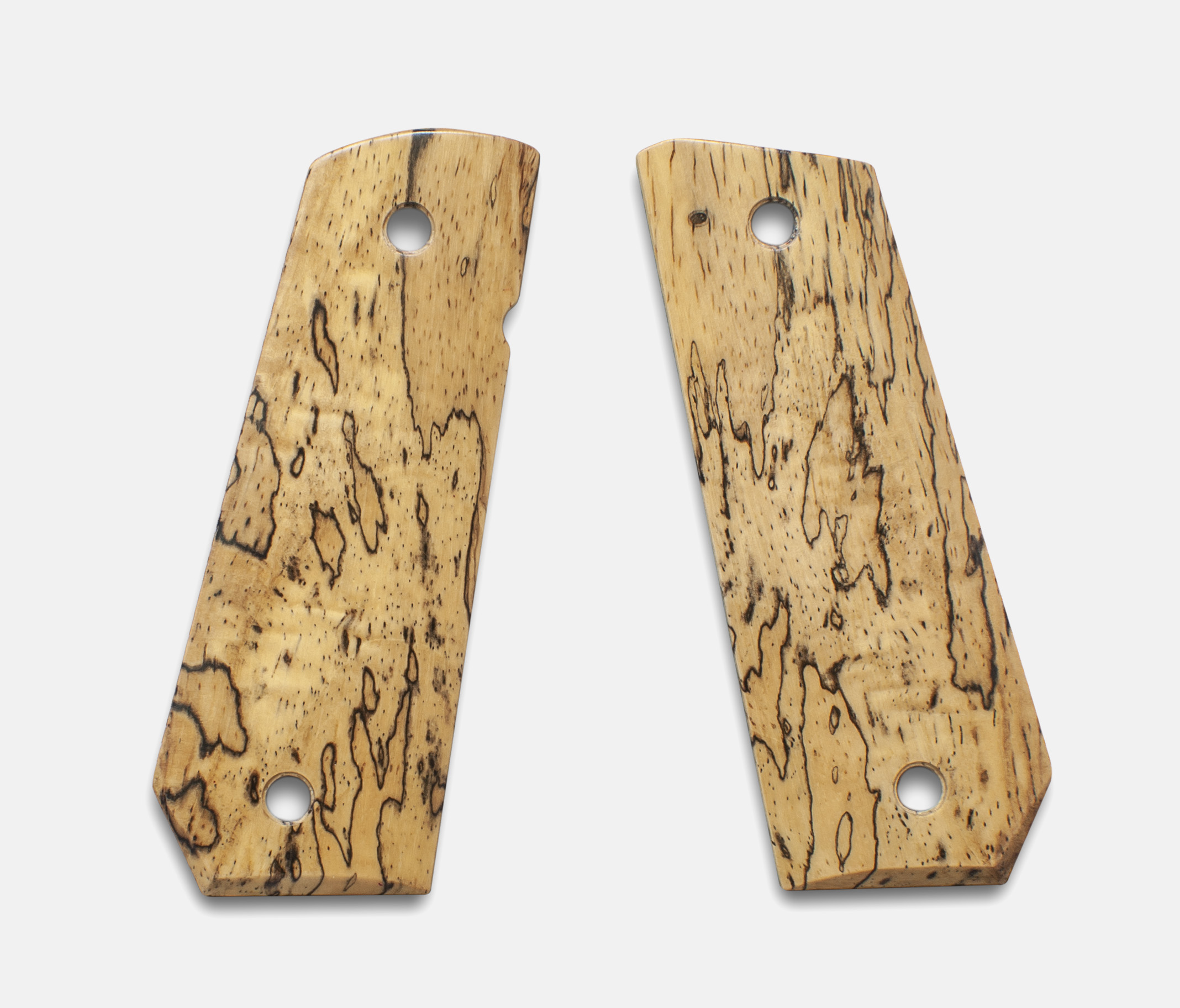 1911 Full Size Grips, White Cocobolo, Smooth, Carry Cut, Thin – Fusion Firearms