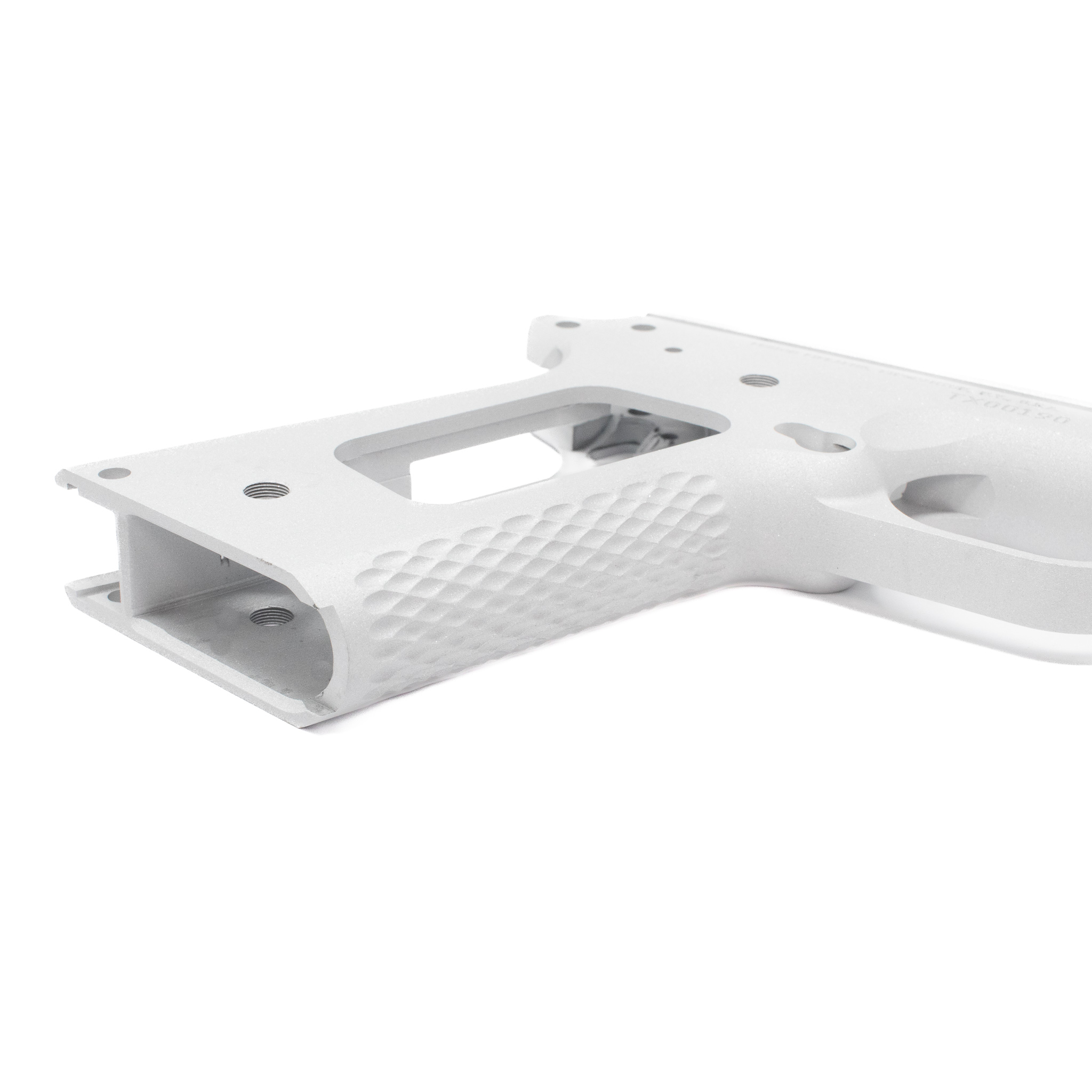 1911 Government Frame - Aluminum - Chain-link Front Strap – Fusion Firearms — image 3