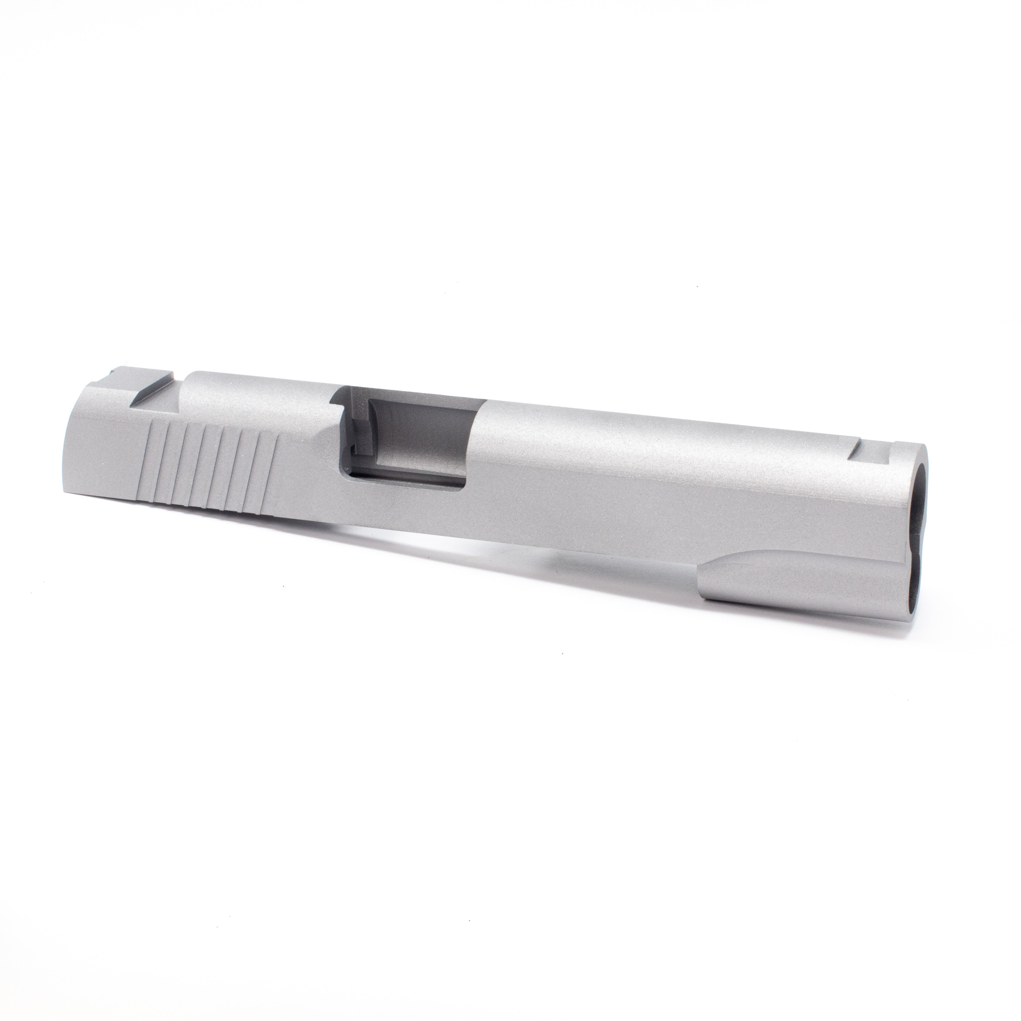 1911 Government Slide - Bar-Stock Rear Serrations/ Swept Cut/ STD Sight Cut – Fusion Firearms