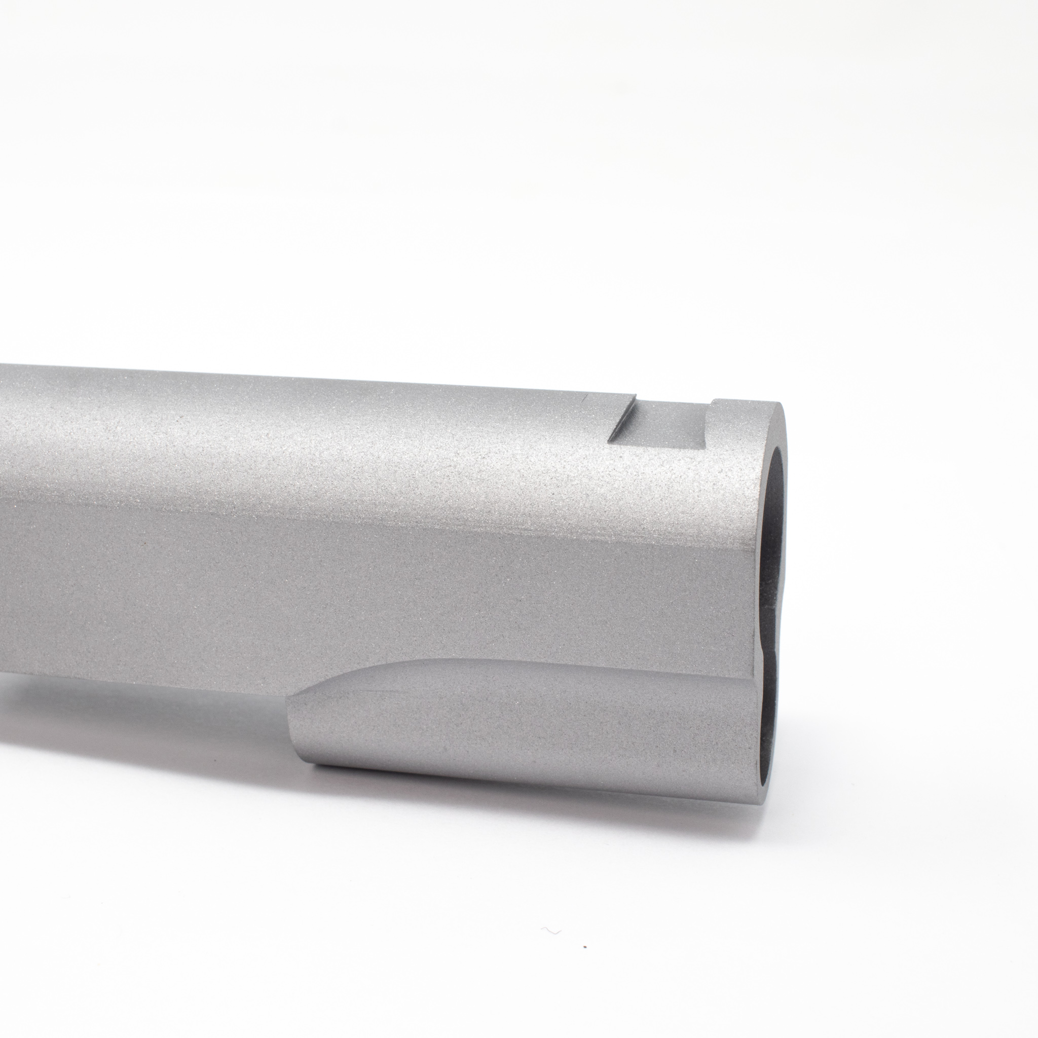 1911 Government Slide - Bar-Stock Rear Serrations/ Swept Cut/ STD Sight Cut – Fusion Firearms — image 3