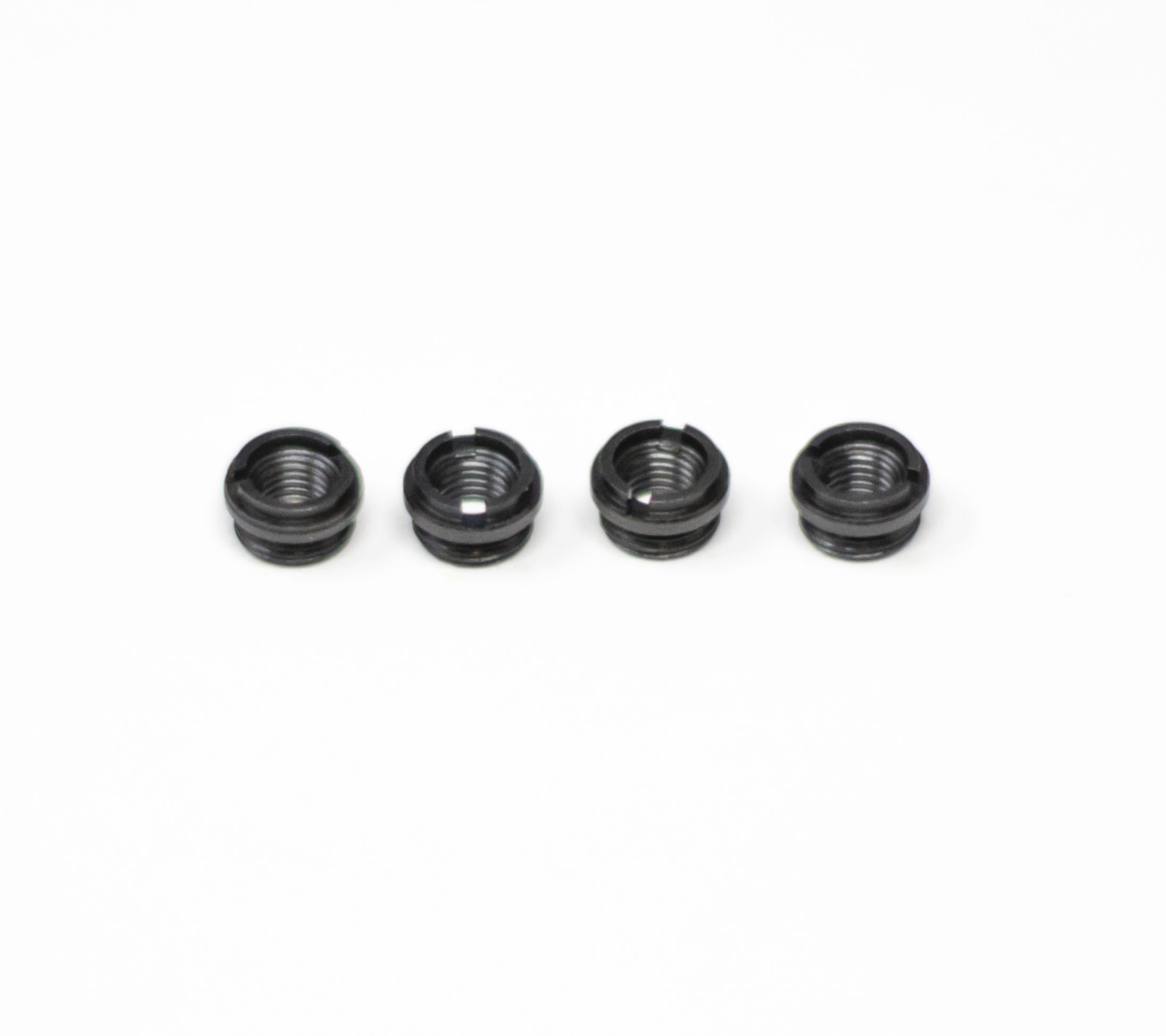 1911 Grip Screw Bushings - Black, Thin (4) – Fusion Firearms