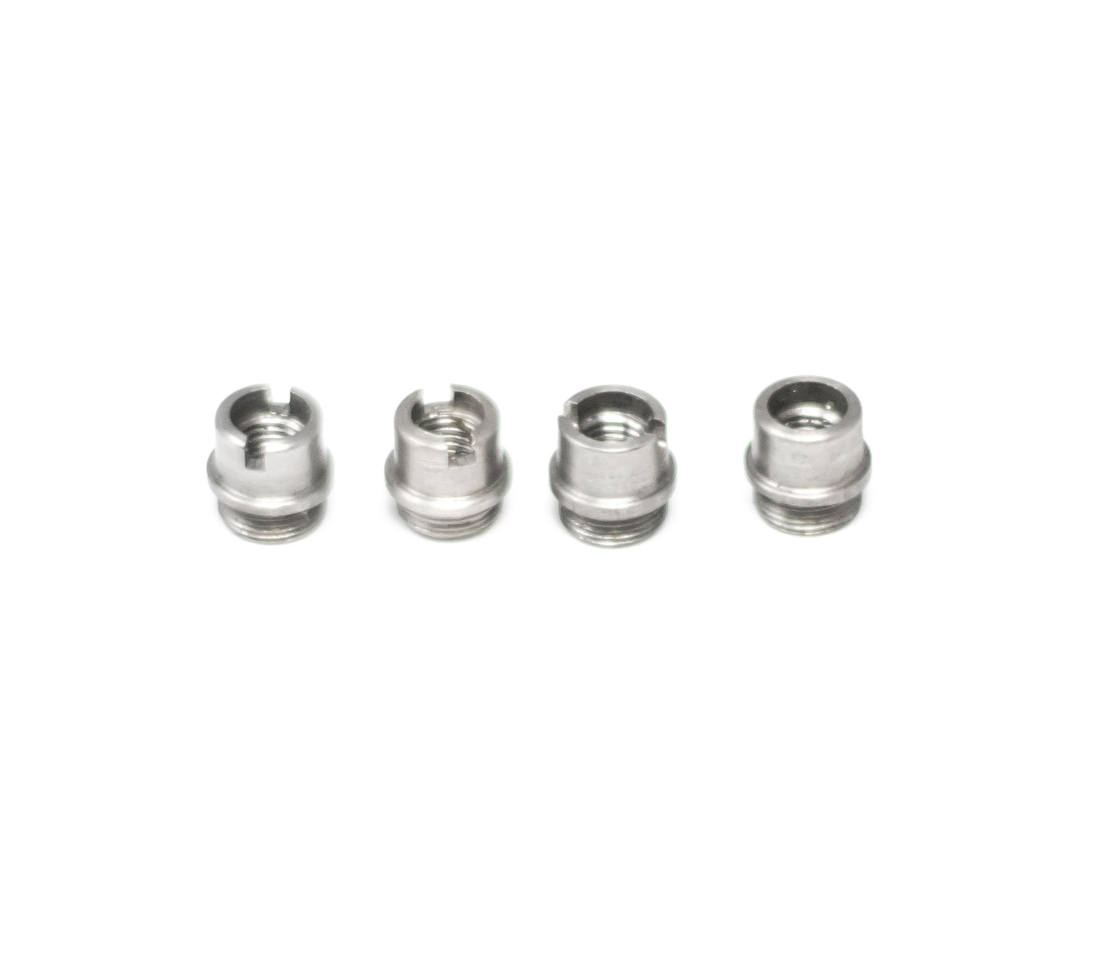1911 Grip Screw Bushings - Stainless (4) – Fusion Firearms