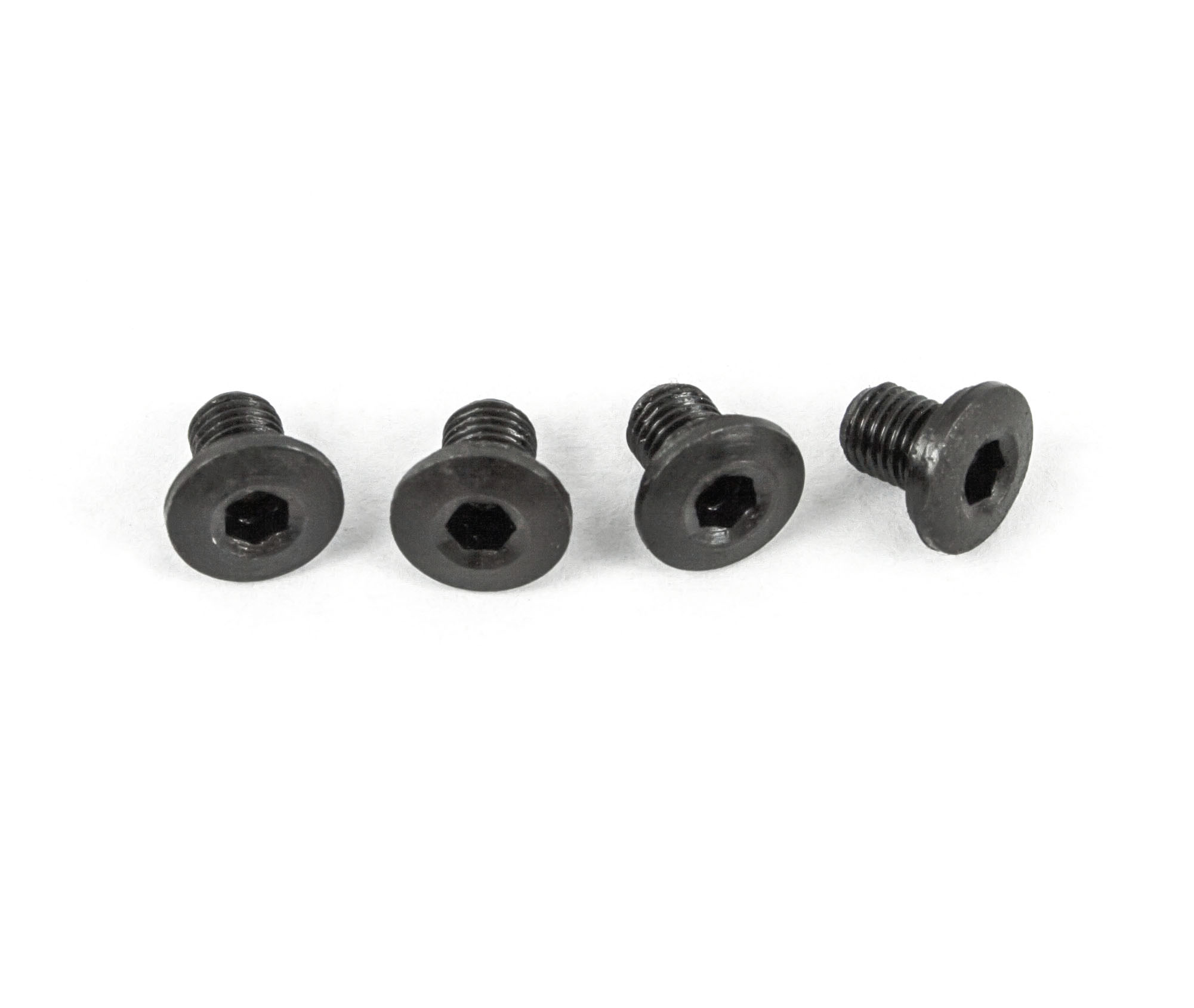 1911 Grip Screws - Hex, Black, Thin (4) – Fusion Firearms
