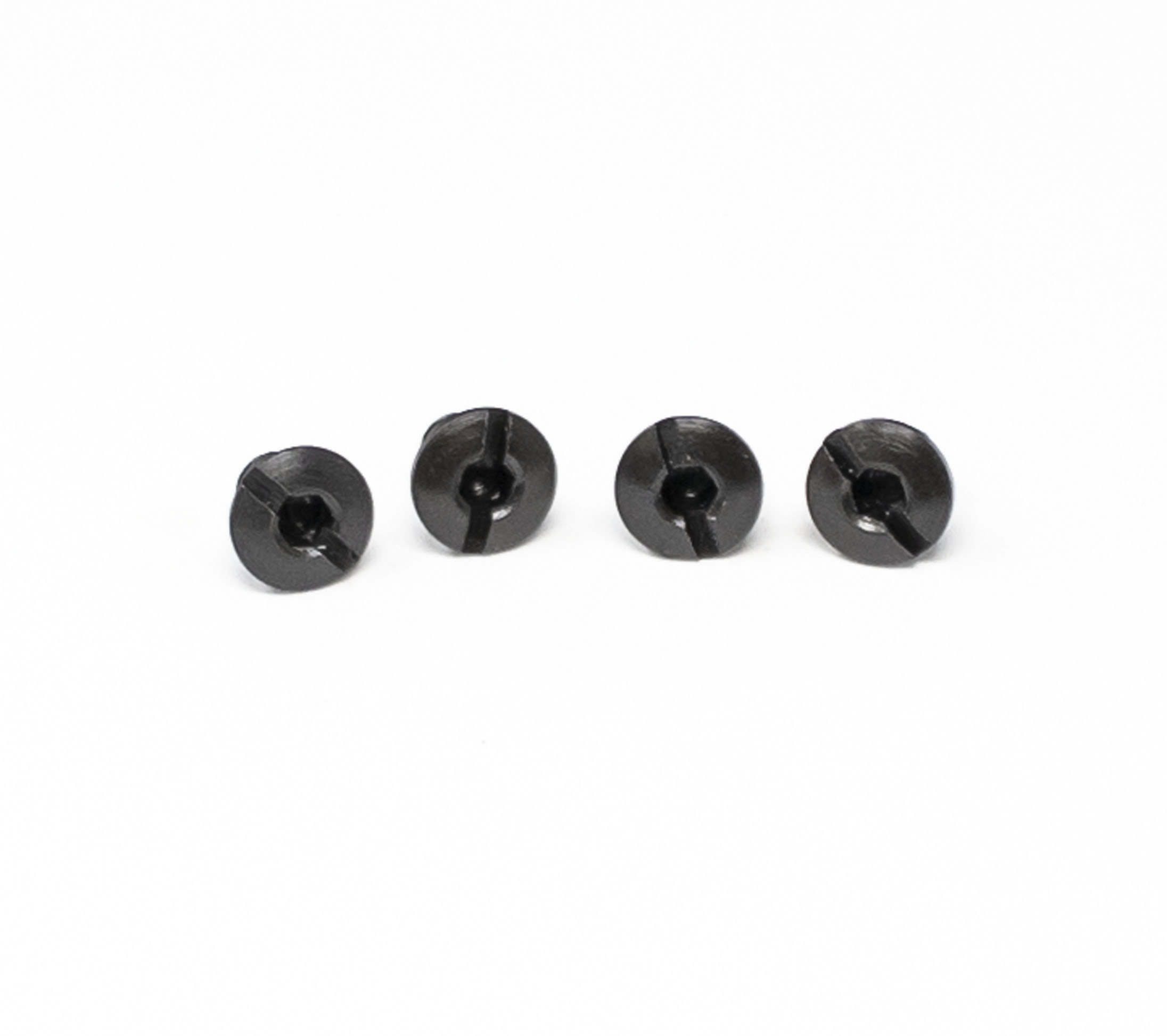 1911 Grip Screws - Slex, Black, Thin (4) – Fusion Firearms