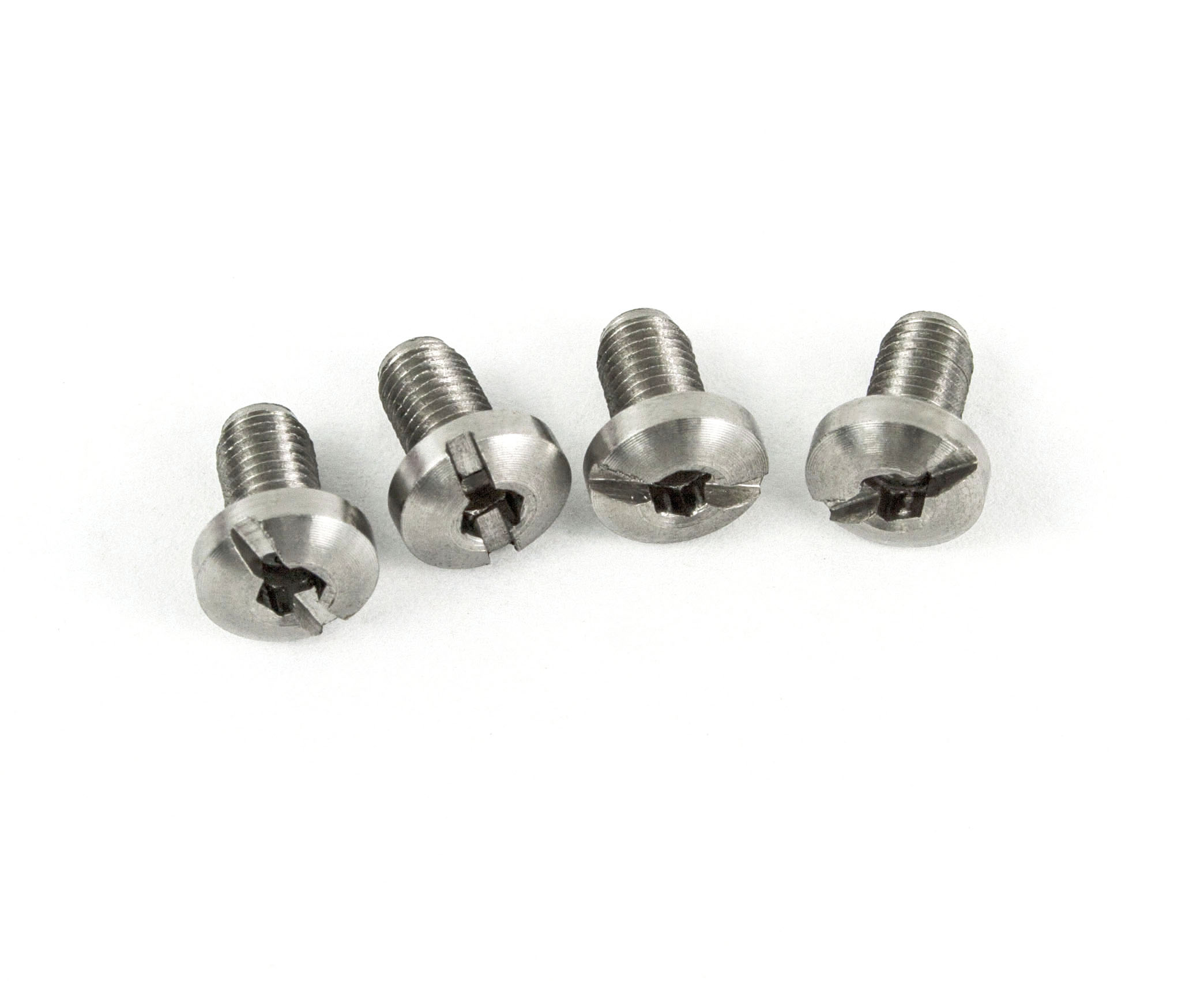 1911 Grip Screws - Slex, Stainless (4) – Fusion Firearms