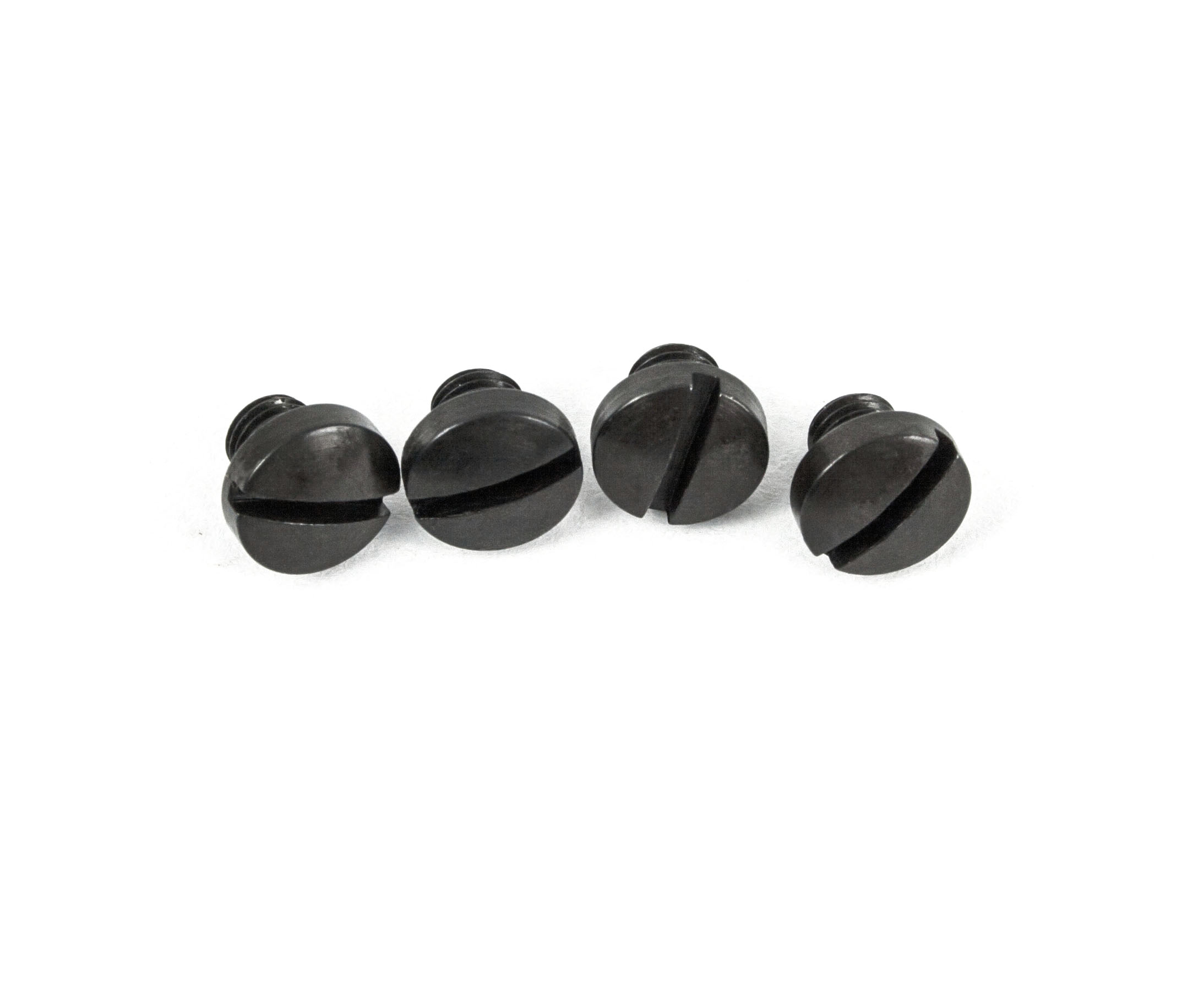 1911 Grip Screws - Slot, Black, Thin (4) – Fusion Firearms