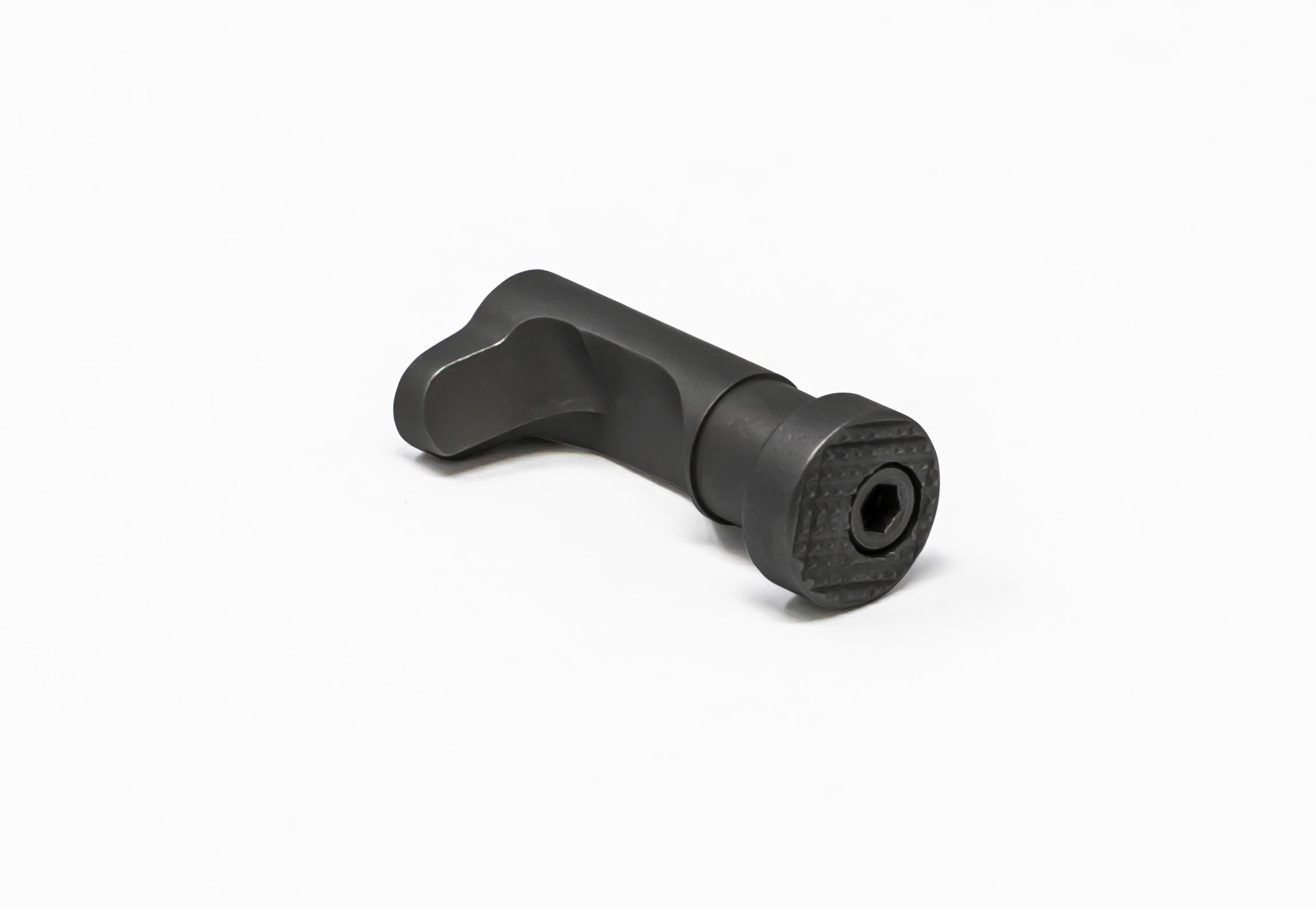 1911 Magazine Catch - Over-Sized Button, Carbon Steel – Fusion Firearms — image 2