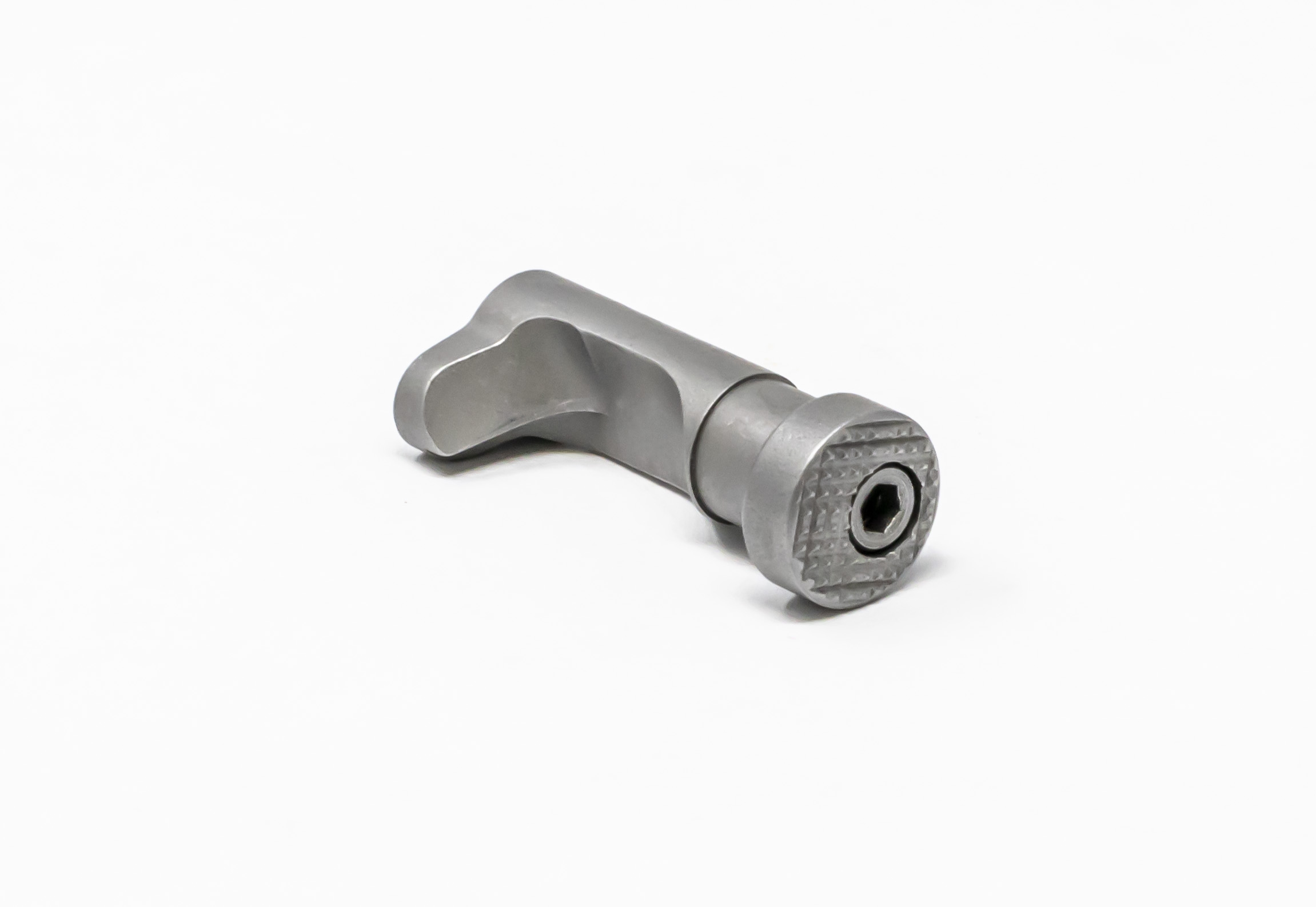 1911 Magazine Catch - Over-Sized Button, Stainless Steel – Fusion Firearms — image 2