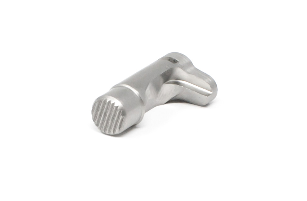 1911 Magazine Catch - Extended, Stainless Serrated – Fusion Firearms