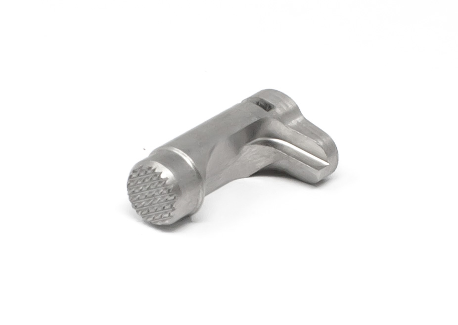 1911 Magazine Catch - Standard, Stainless Checkered – Fusion Firearms