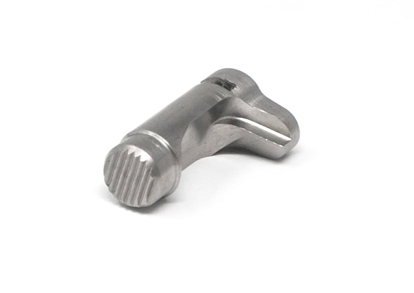 1911 Magazine Catch - Standard, Stainless Serrated – Fusion Firearms