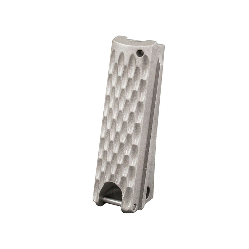 1911 Mainspring Housing - Government, Chainlink, Stainless - Lanyard Loop – Fusion Firearms
