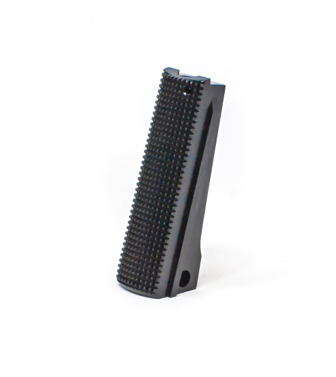 1911 Mainspring Housing - Government, Checkered, Black – Fusion Firearms