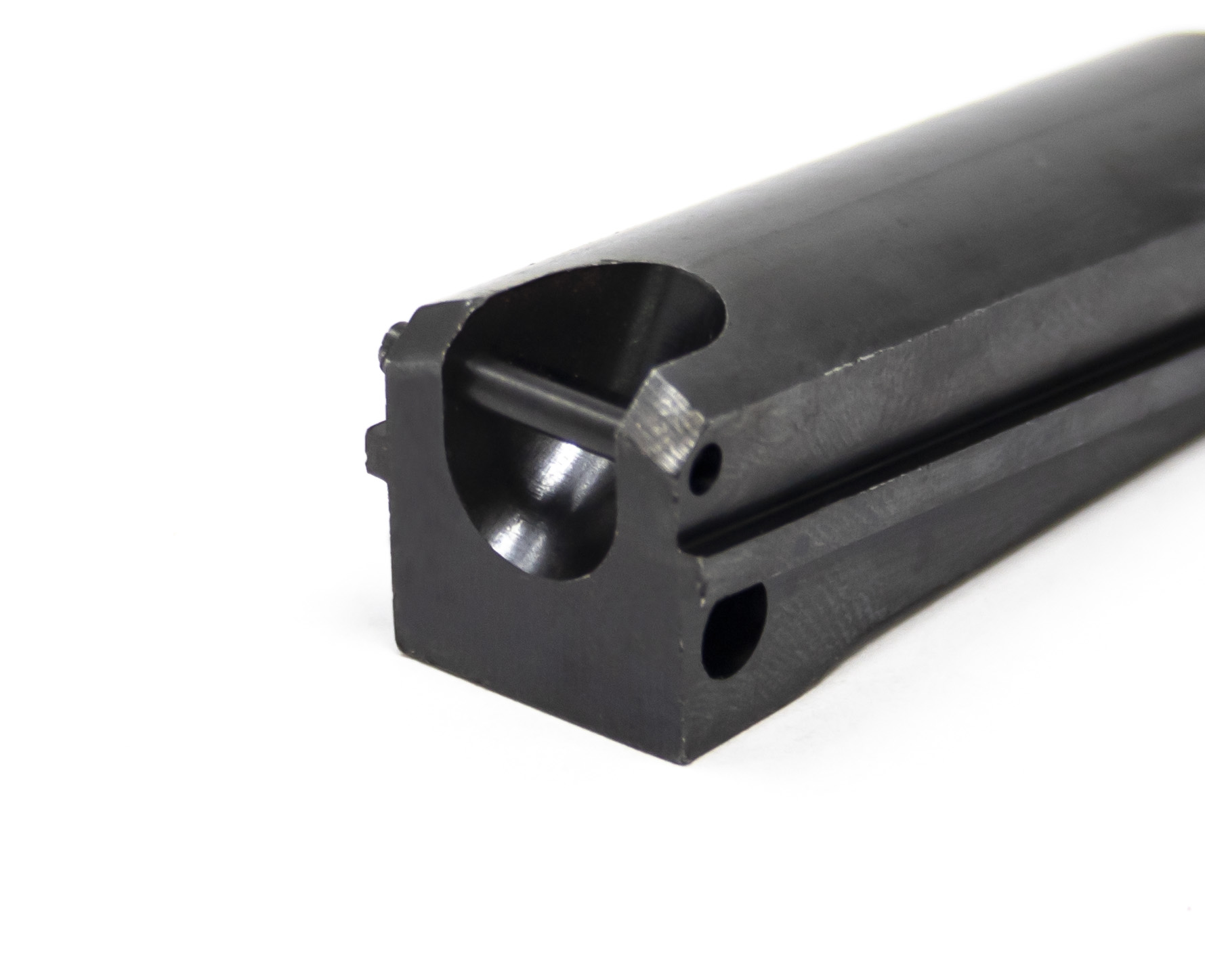 1911 Mainspring Housing - Government, Smooth, Black - Lanyard Loop – Fusion Firearms — image 2