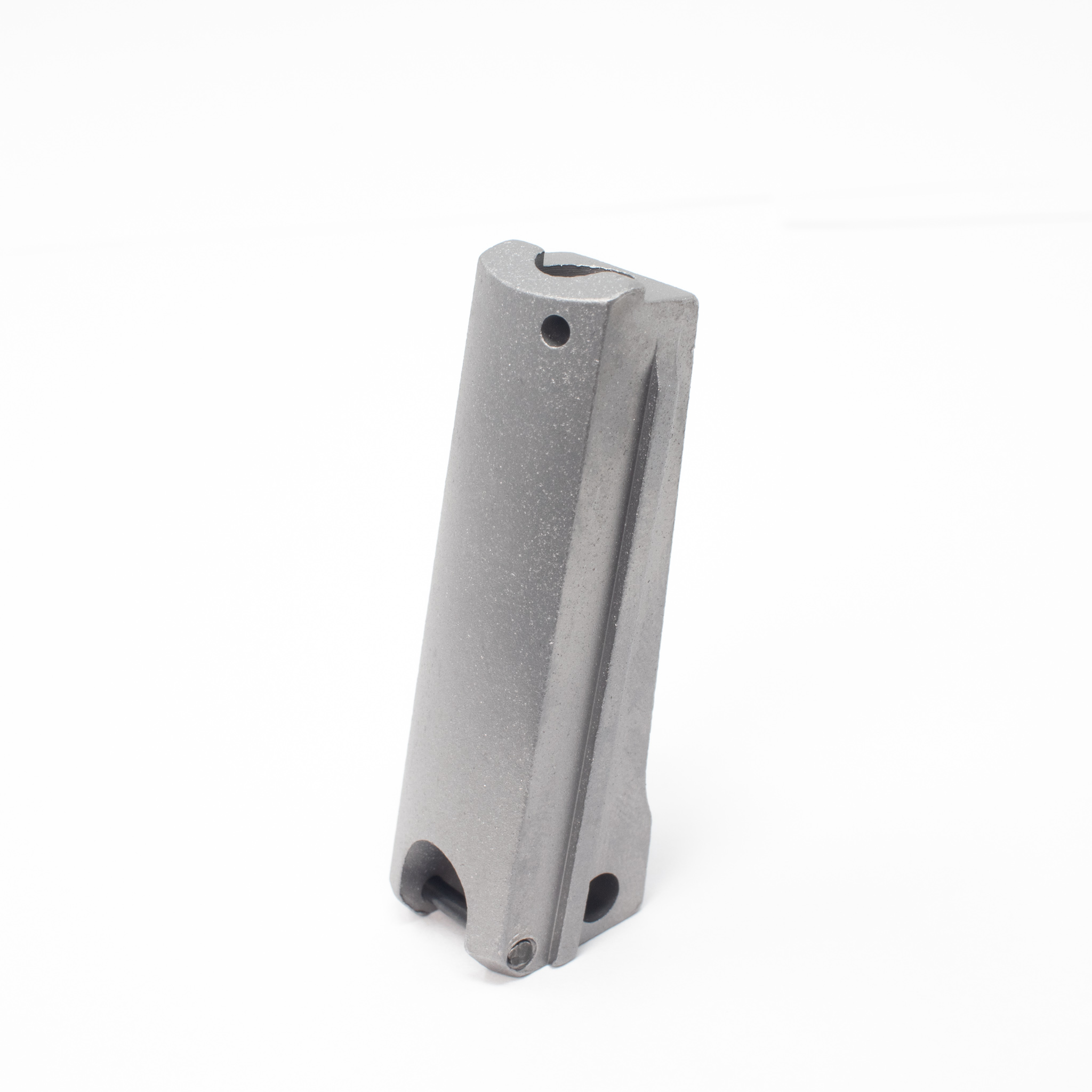1911 Mainspring Housing - Government, Smooth, Stainless - Lanyard Loop – Fusion Firearms — image 2