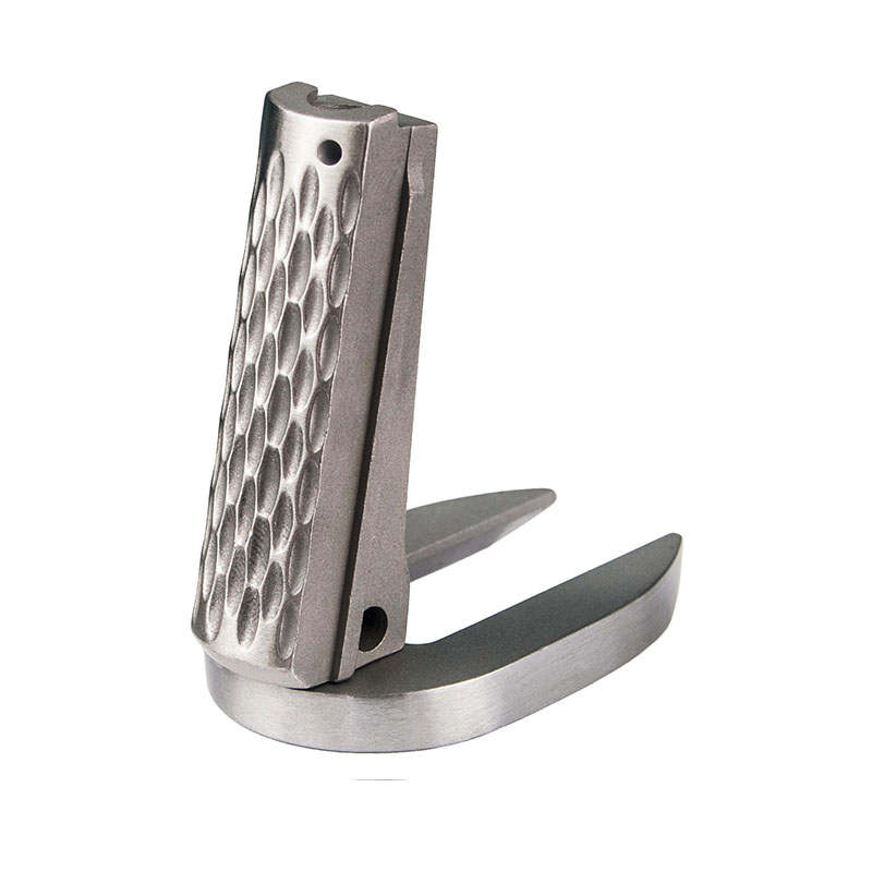 1911 Mainspring Housing + Mag-Well - Government, Chainlink, Stainless Polished – Fusion Firearms