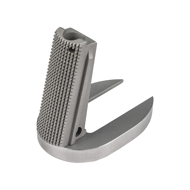 1911 Mainspring Housing + Mag-Well - Officer, Checkered, Stainless Polished – Fusion Firearms