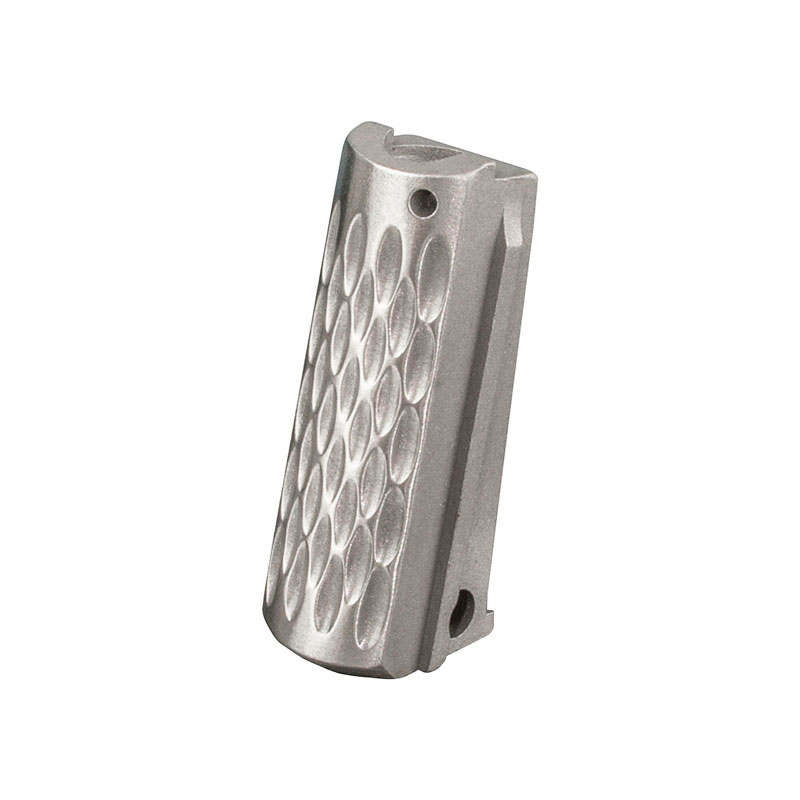 1911 Mainspring Housing - Officer, Chainlink, Stainless - Polished – Fusion Firearms