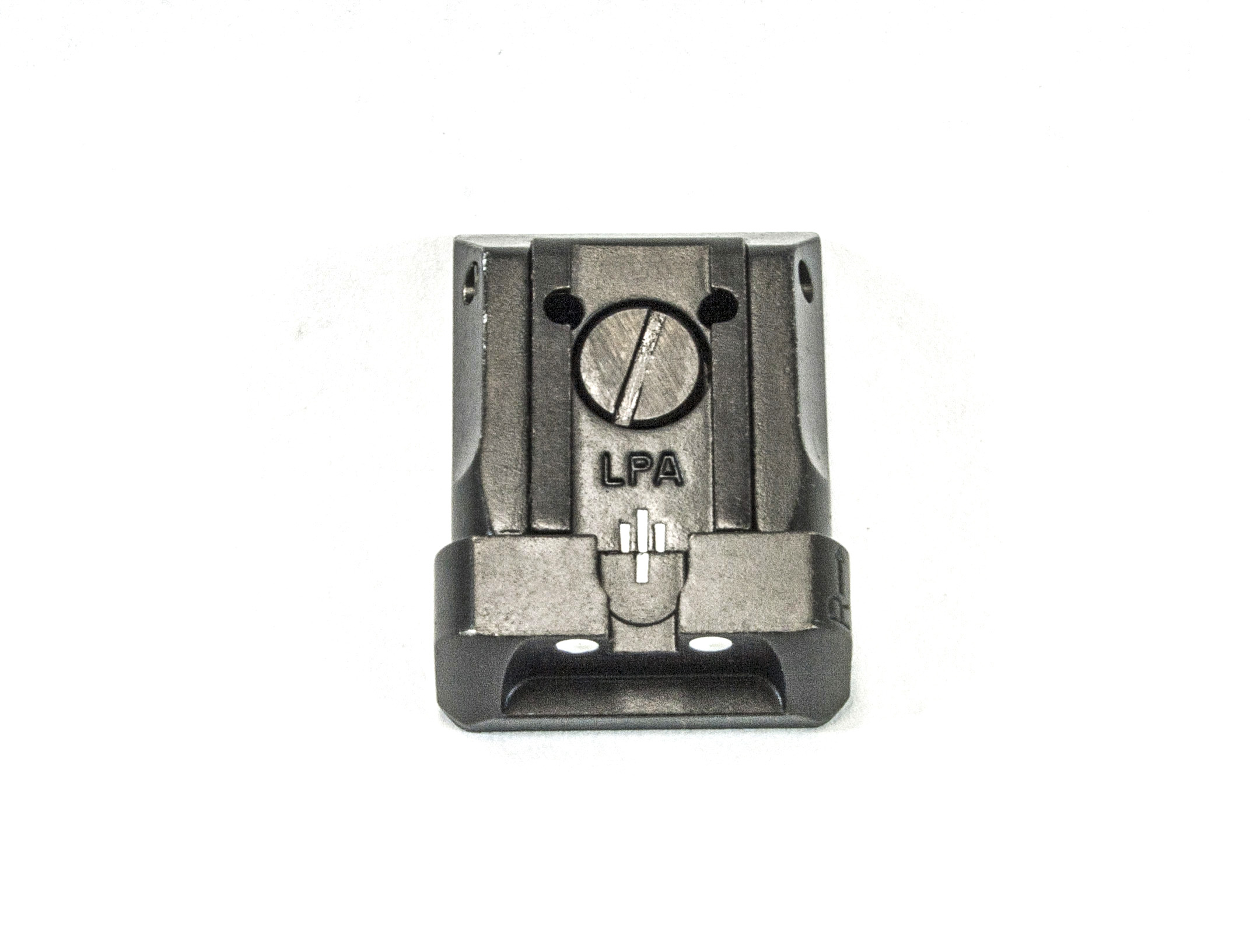 1911 - OEM (Novak Compatible) Colt Rear Adjustable Sight - White Dot – Fusion Firearms — image 2