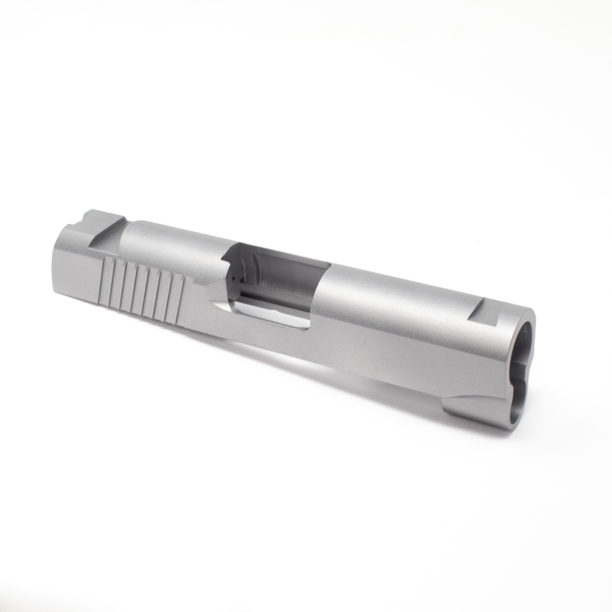 1911 Officer Slide - 45 ACP  Swept Cut/ Thick Rear/ STD Sight Cuts – Fusion Firearms