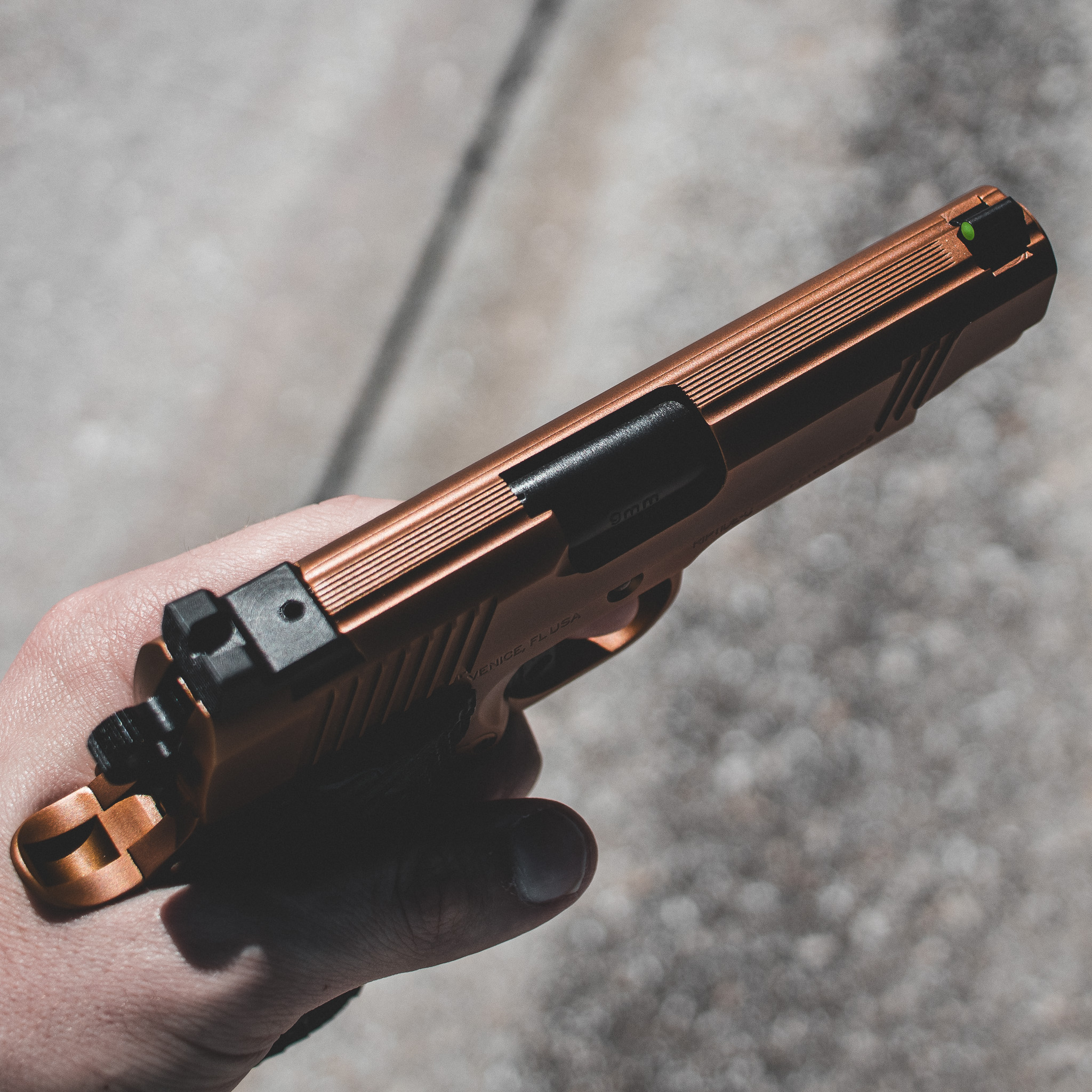 1911 Pistol (4.25") - Copperhead Riptide-C - 9MM – Fusion Firearms — image 3