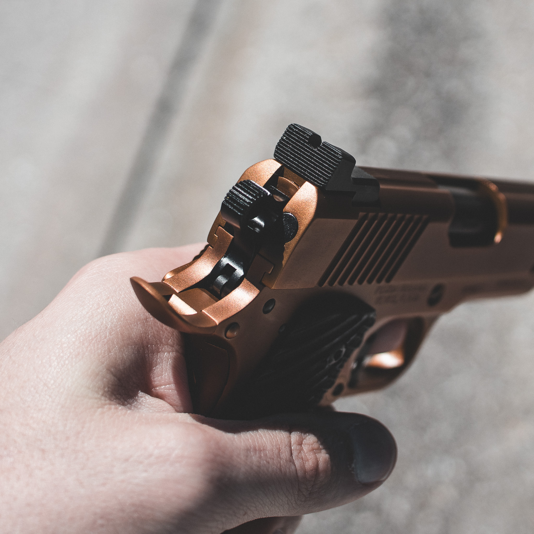 1911 Pistol (4.25") - Copperhead Riptide-C - 9MM – Fusion Firearms — image 4