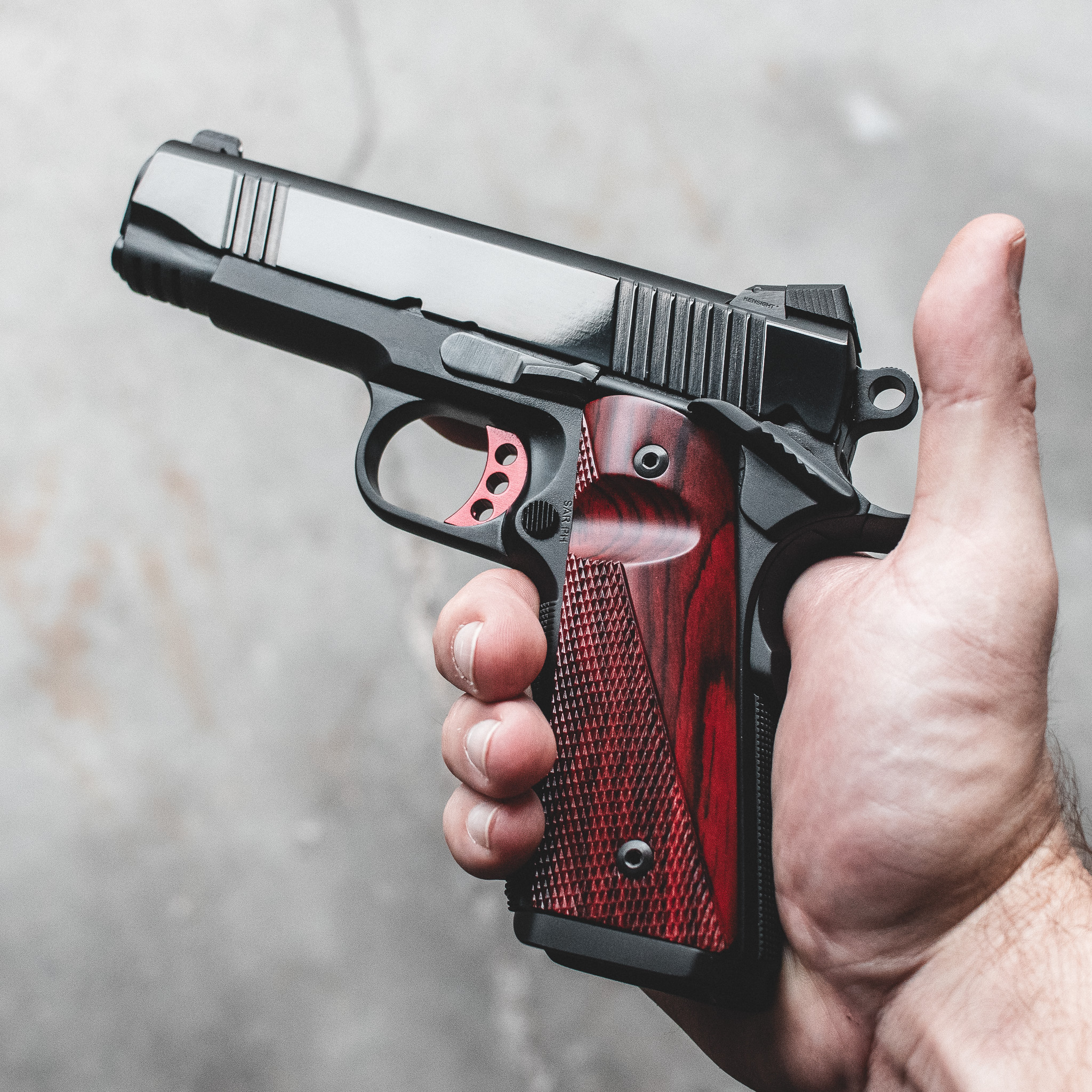 1911 Pistol (4.25") - "Freedom Limited" - Obsidian Riptide - 45 ACP – Fusion Firearms — image 2