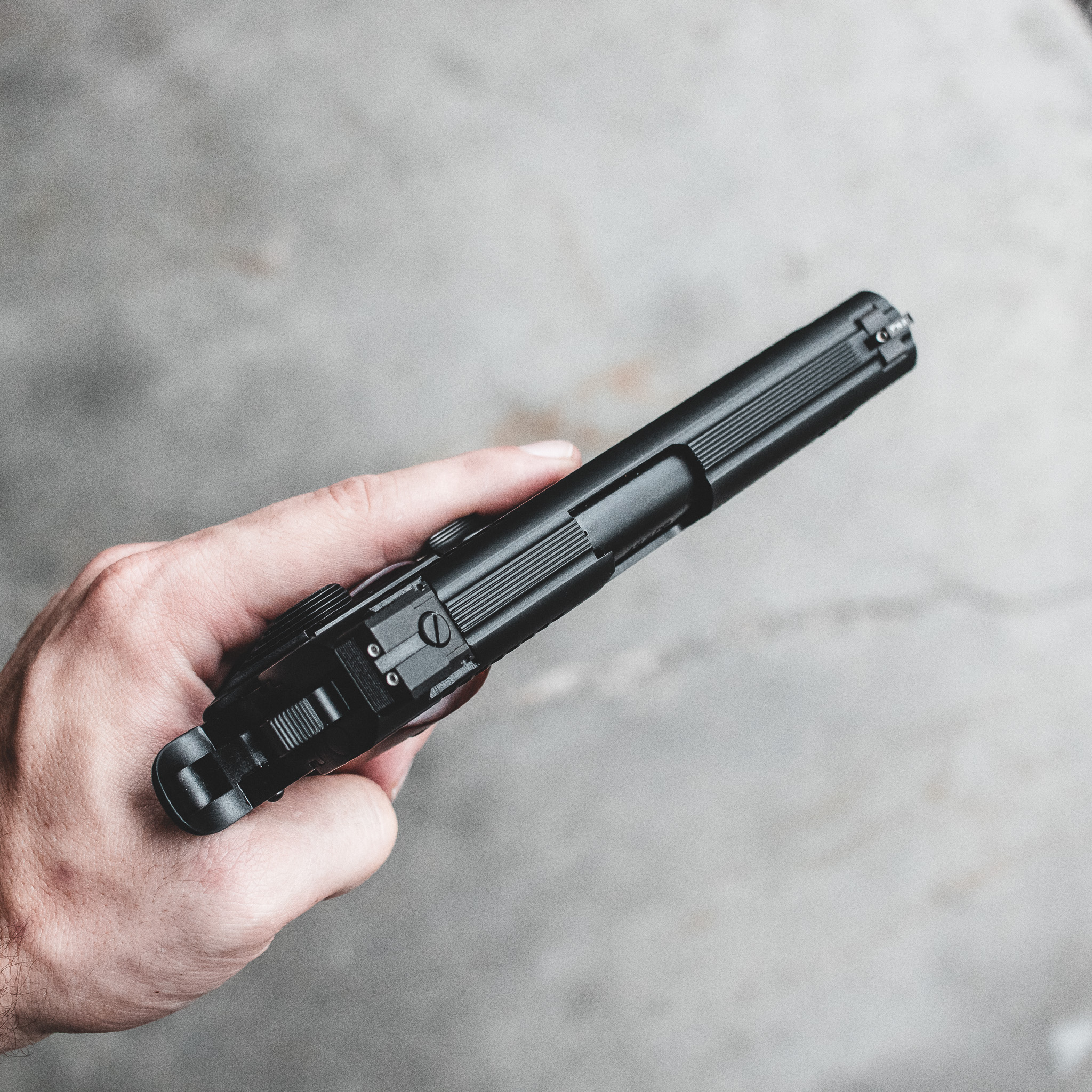 1911 Pistol (4.25") - "Freedom Limited" - Obsidian Riptide - 45 ACP – Fusion Firearms — image 3