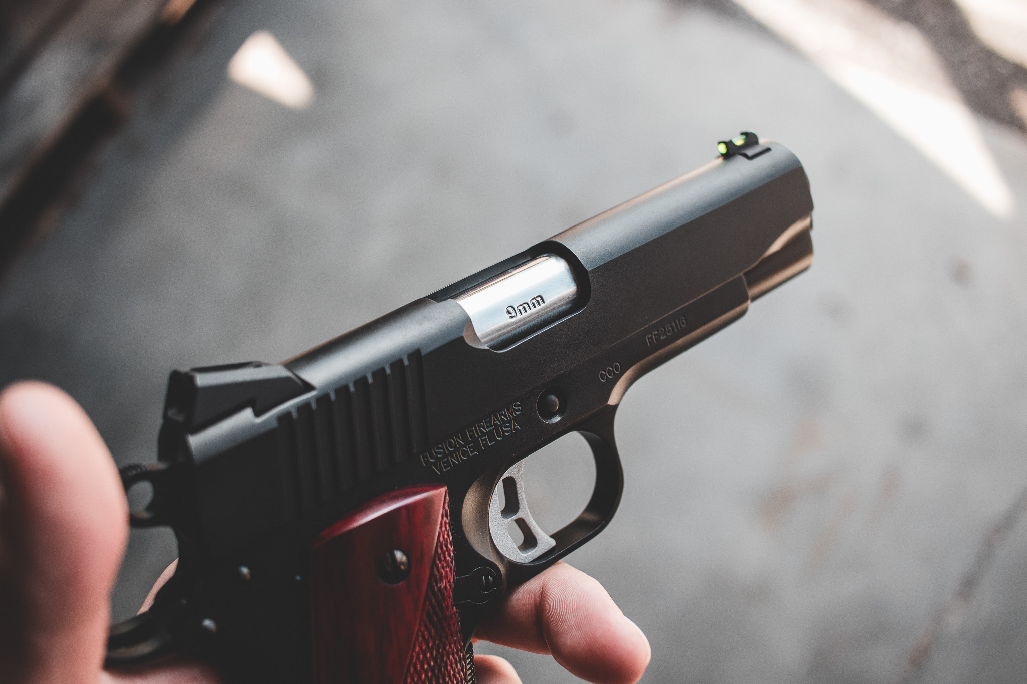 1911 PISTOL (4.25") - FREEDOM LIMITED - STEALTHMELO CCO - 9MM – Fusion Firearms — image 3