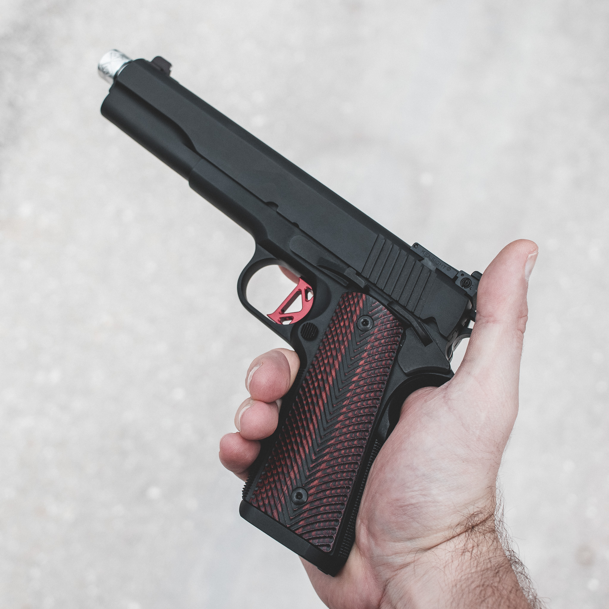 1911 Pistol 6" - Crimson Shadow Longslide - 10MM – Fusion Firearms — image 2