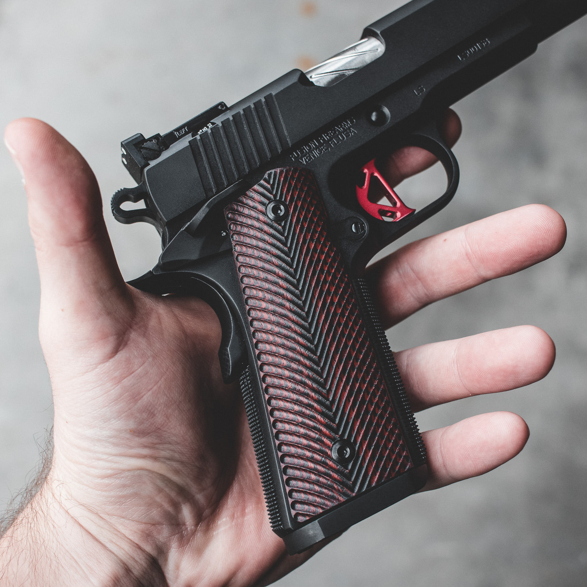 1911 Pistol 6" - Crimson Shadow Longslide - 10MM – Fusion Firearms — image 4