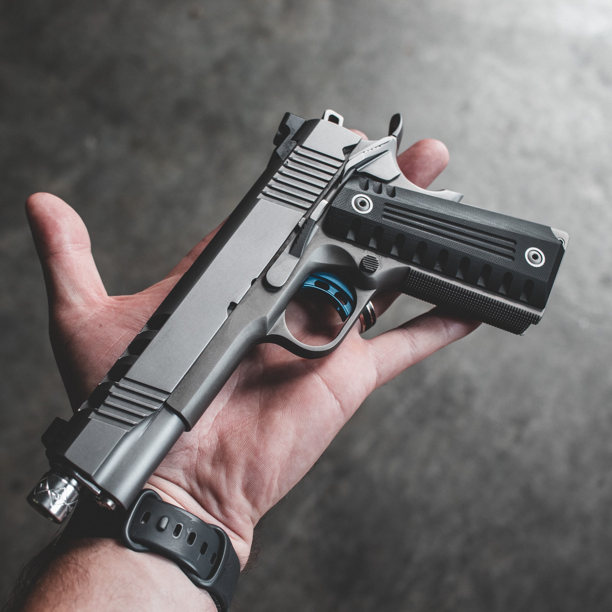 1911 Pistol - 9MM Skyfall Reaction (Threaded) – Fusion Firearms