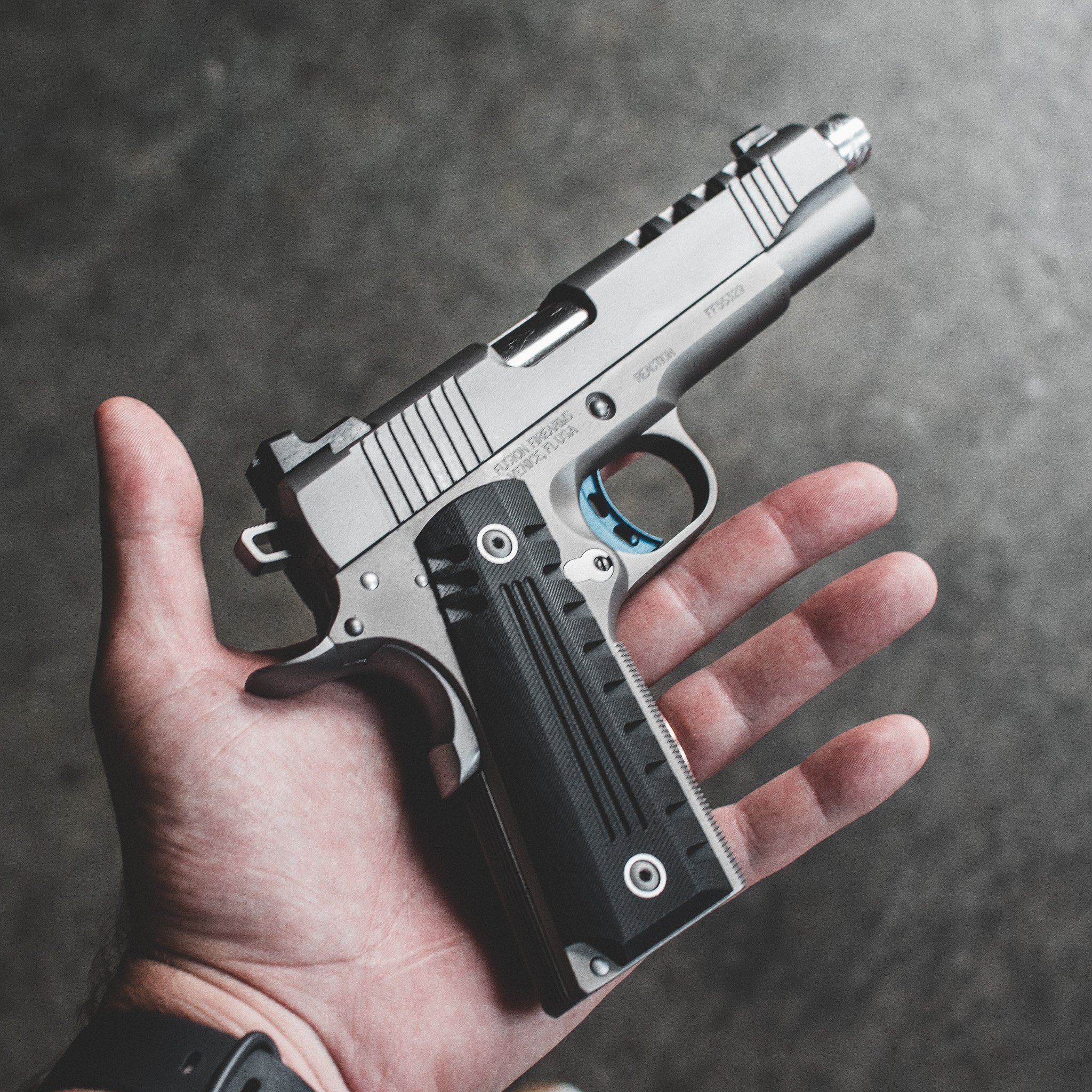 1911 Pistol - 9MM Skyfall Reaction (Threaded) – Fusion Firearms — image 3