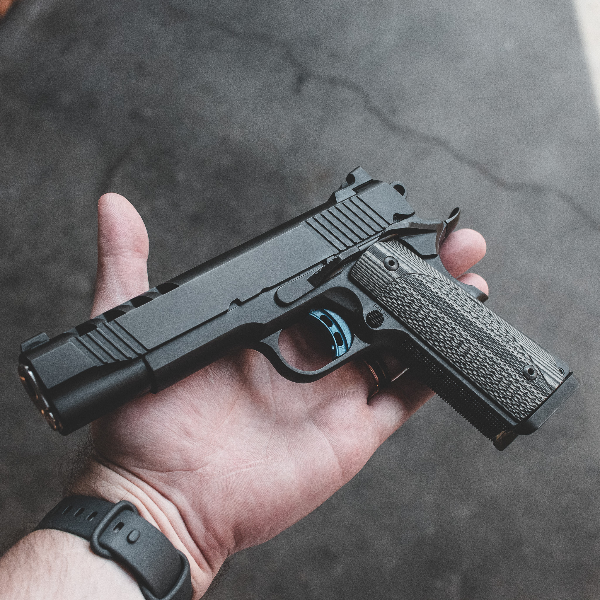 1911 Pistol - "Blue Ridge Melo" Reaction - 9MM – Fusion Firearms — image 2