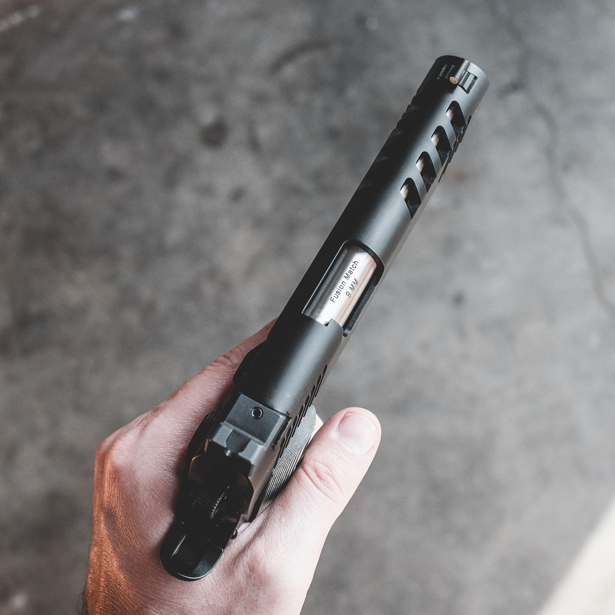 1911 Pistol - "Blue Ridge Melo" Reaction - 9MM – Fusion Firearms — image 3