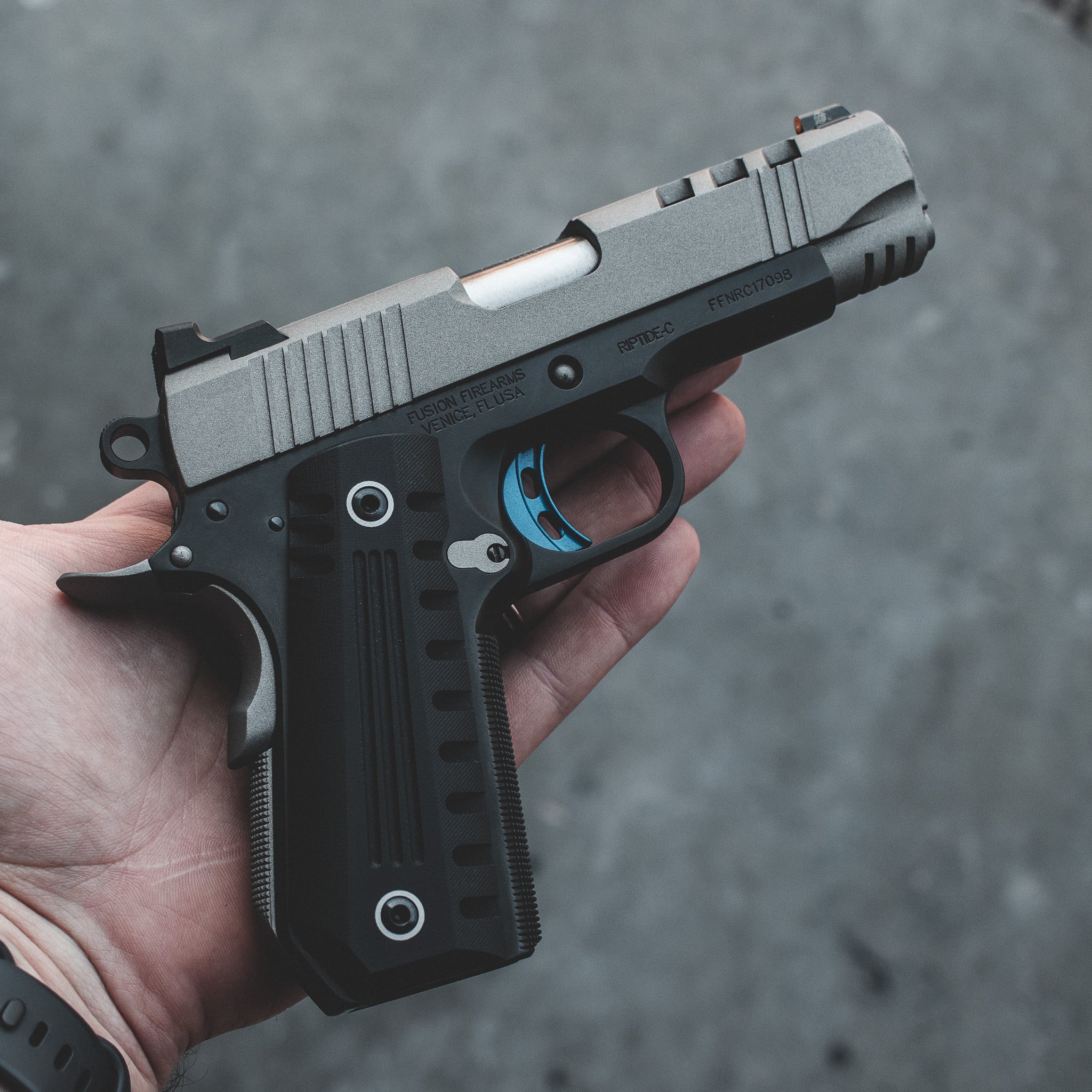 1911 Pistol - "Blue Ridge" Riptide-C - 10MM – Fusion Firearms