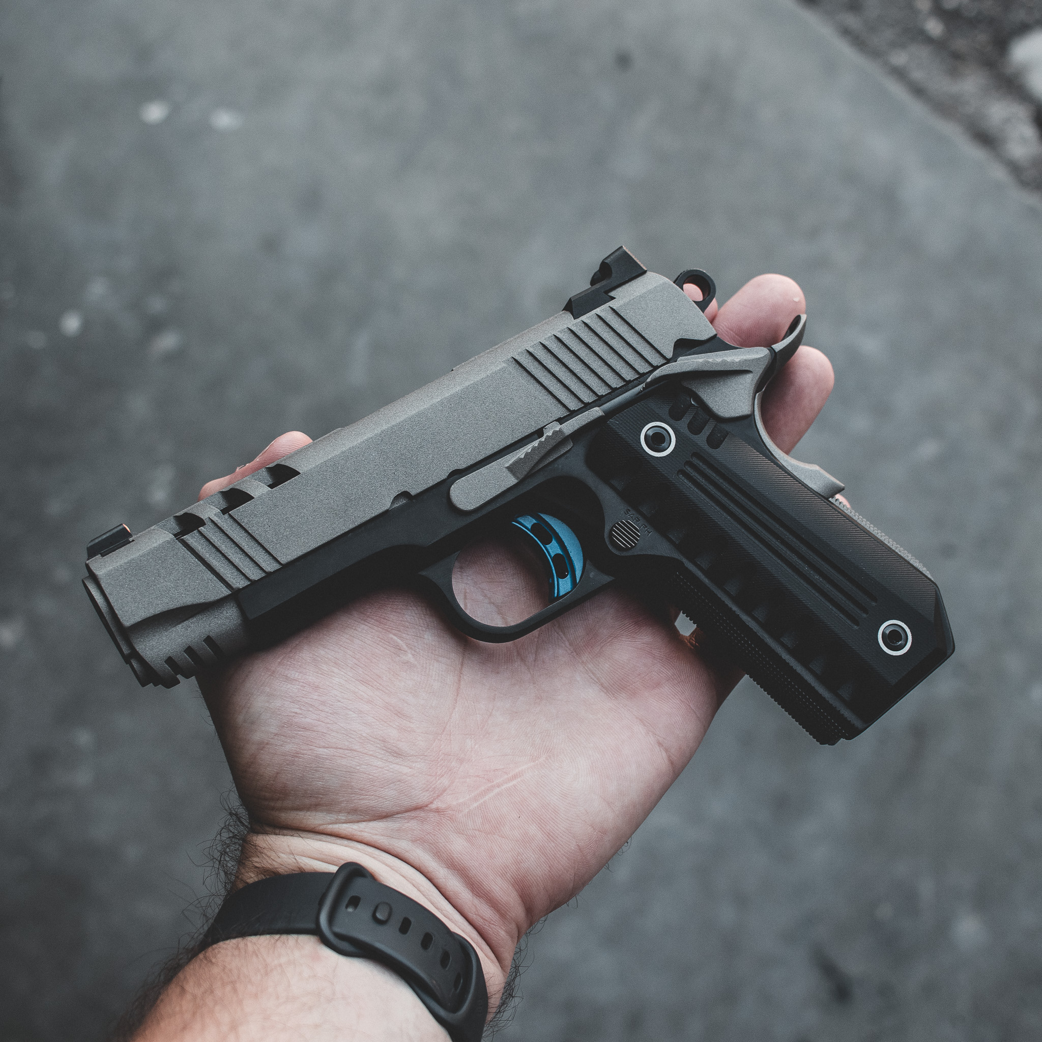 1911 Pistol - "Blue Ridge" Riptide-C - 10MM – Fusion Firearms — image 2