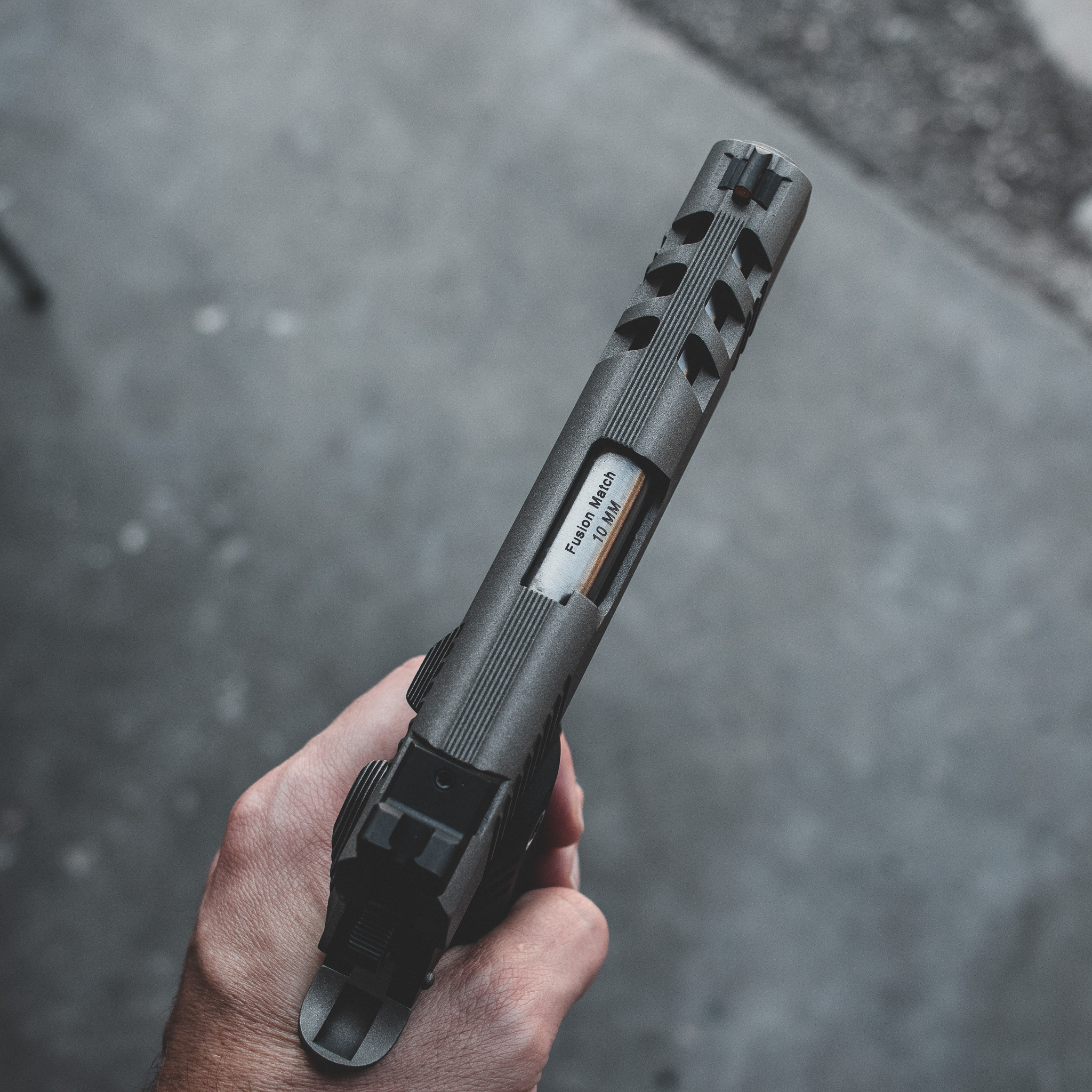 1911 Pistol - "Blue Ridge" Riptide-C - 10MM – Fusion Firearms — image 4