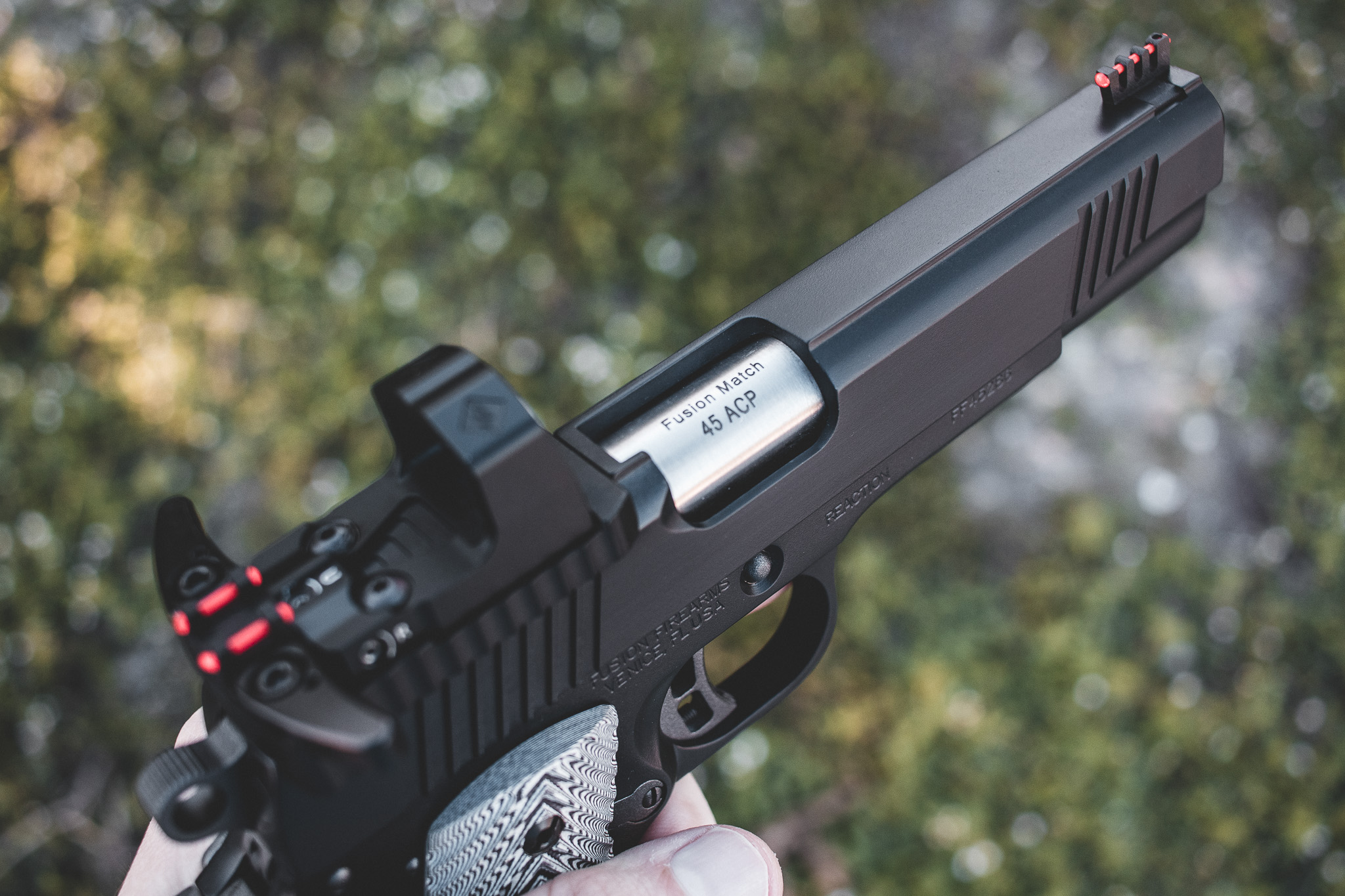 1911 Pistol - "Shadowfall" Reaction - 45 ACP – Fusion Firearms — image 4