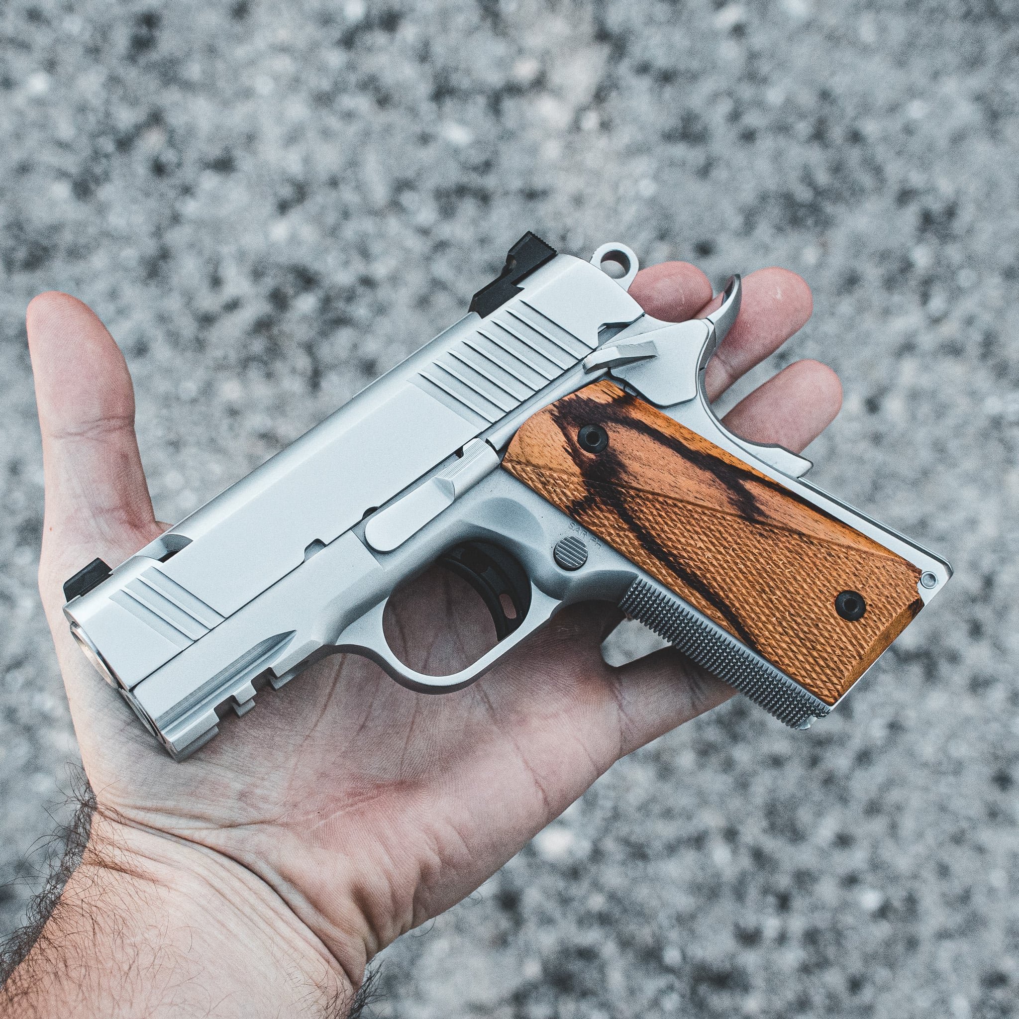 1911 Pistol - "Sky Chrome" Thorn-DT - 45 ACP – Fusion Firearms