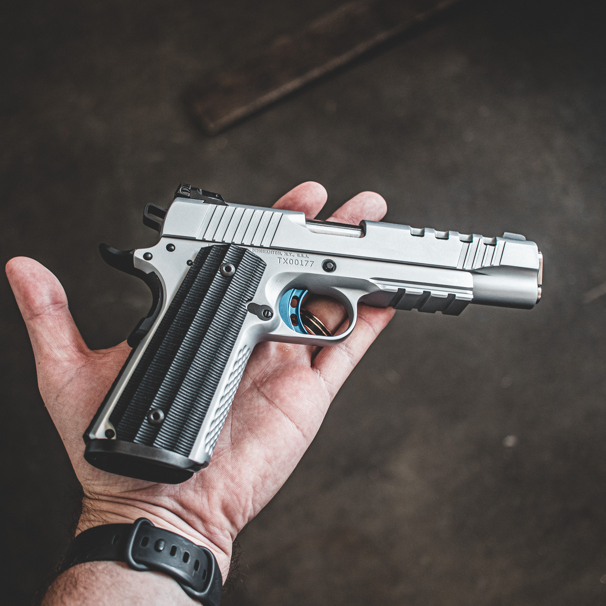 1911 Pistol - Skyfall Elite - 9MM & 38 Super 2BLL Set (Custom) – Fusion Firearms — image 3